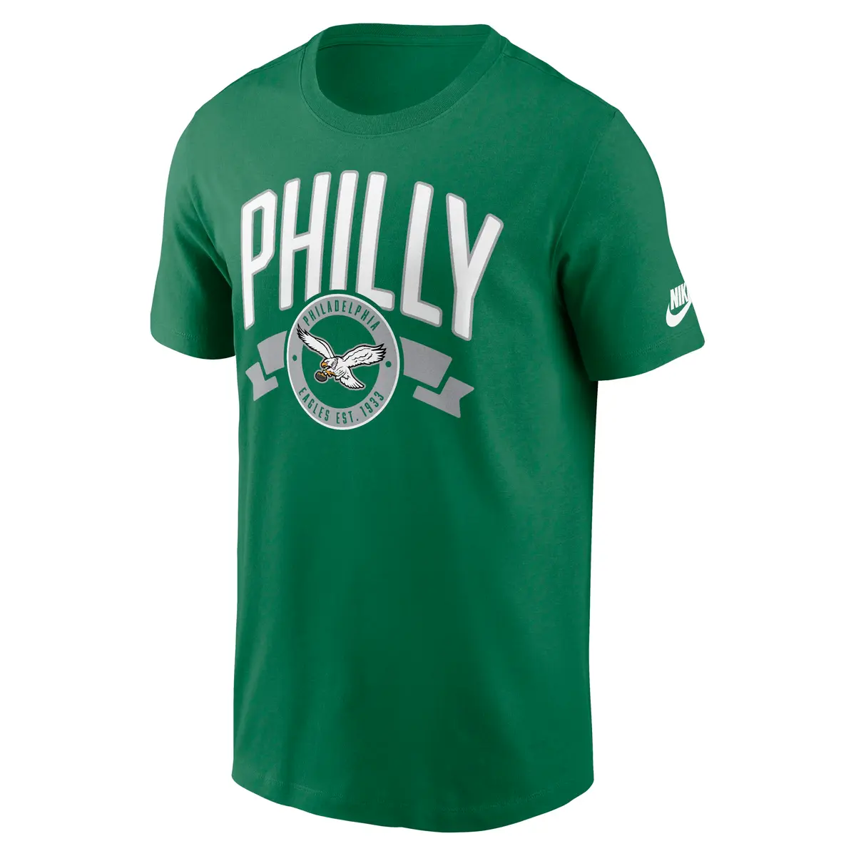 Philadelphia Eagles NFL Nike Rewind Front & Back Hit Essential T-Shirt