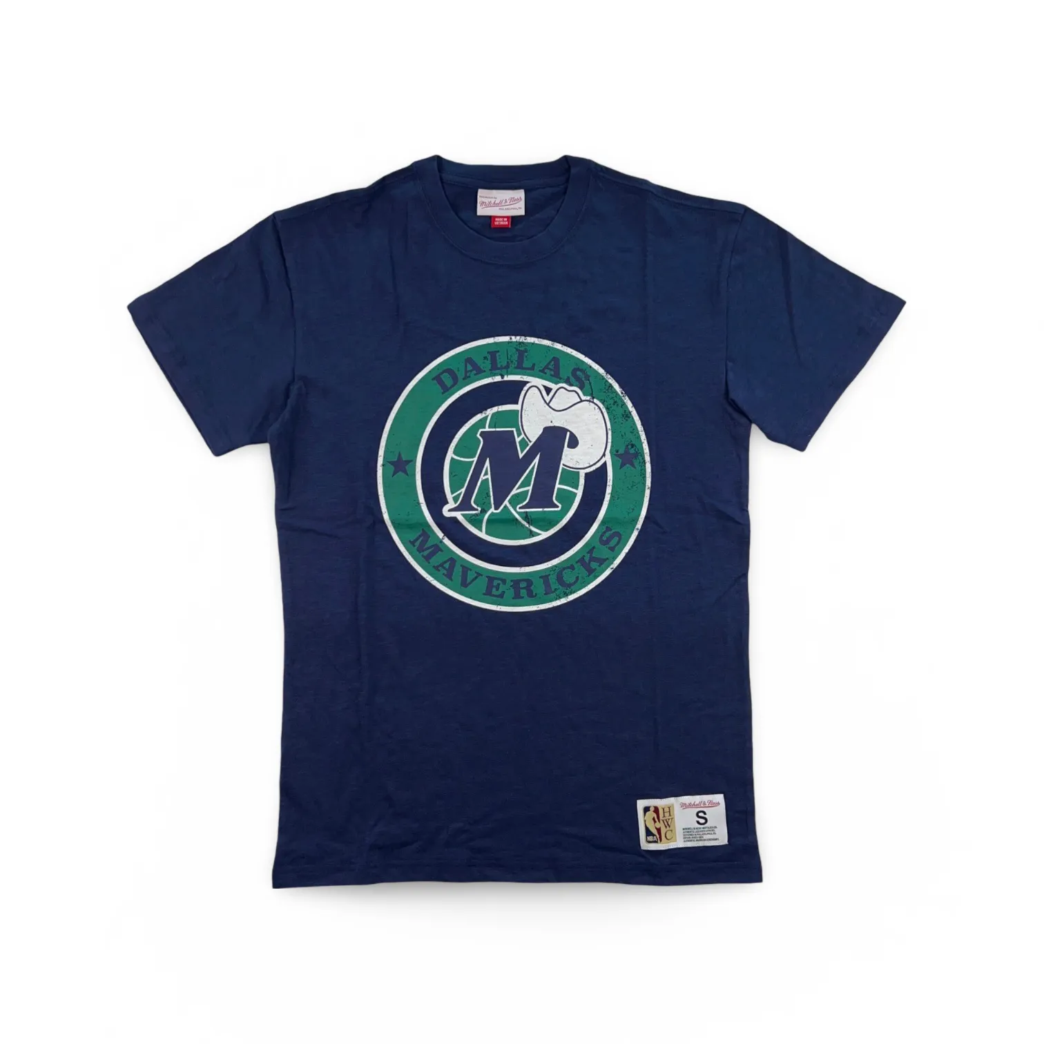 Dallas Mavericks NBA Mitchell & Ness Legendary Slub 3.0 T-Shirt Navy Dallas Mavericks NBA Mitchell & Ness Legendary Slub 3.0 T-Shirt Navy