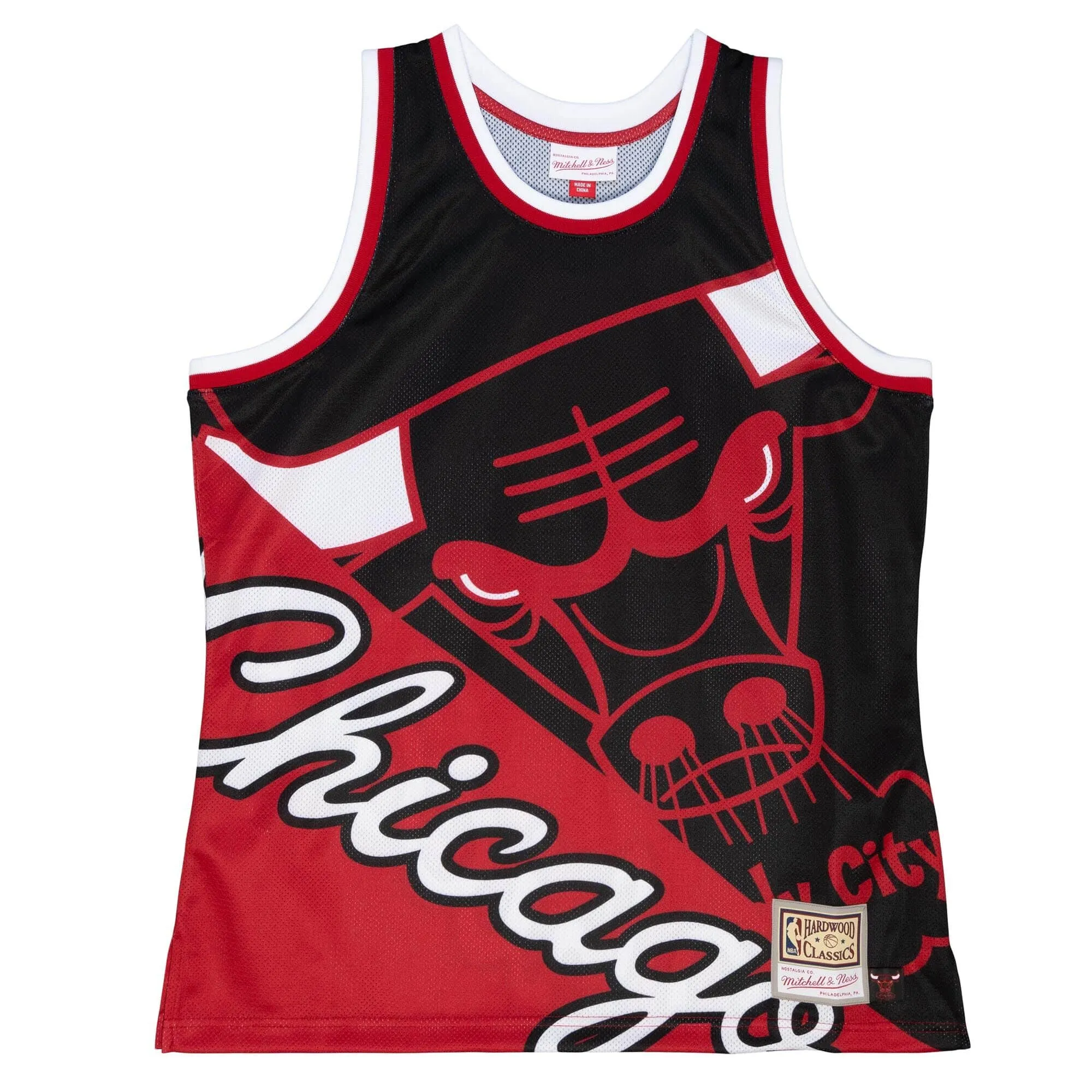 Chicago Bulls NBA Mitchell & Ness Big Face Fashion 5.0 Tank Top Chicago Bulls NBA Mitchell & Ness Big Face Fashion 5.0 Tank Top
