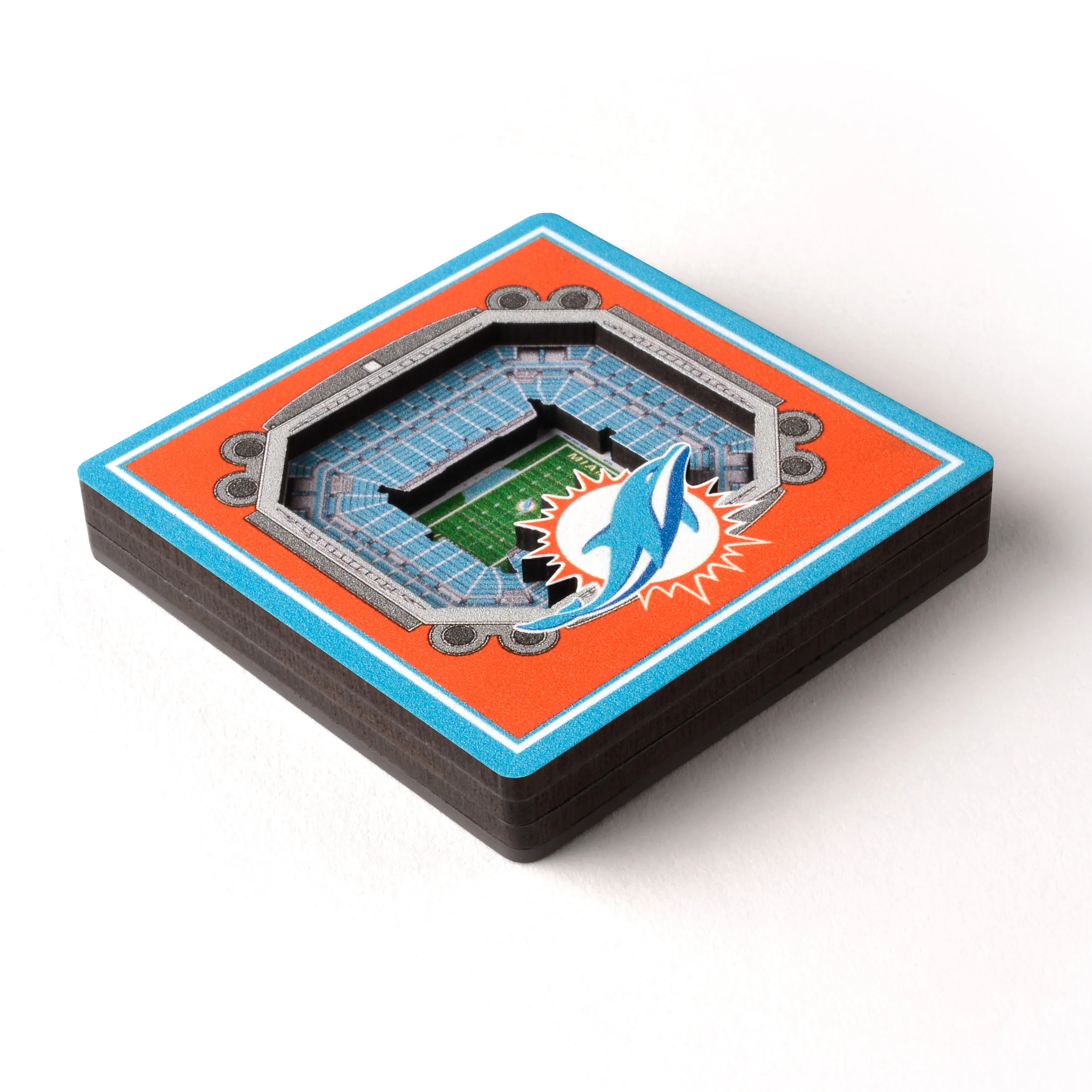 Miami Dolphins NFL YouTheFan! 3D StadiumView Magnet
