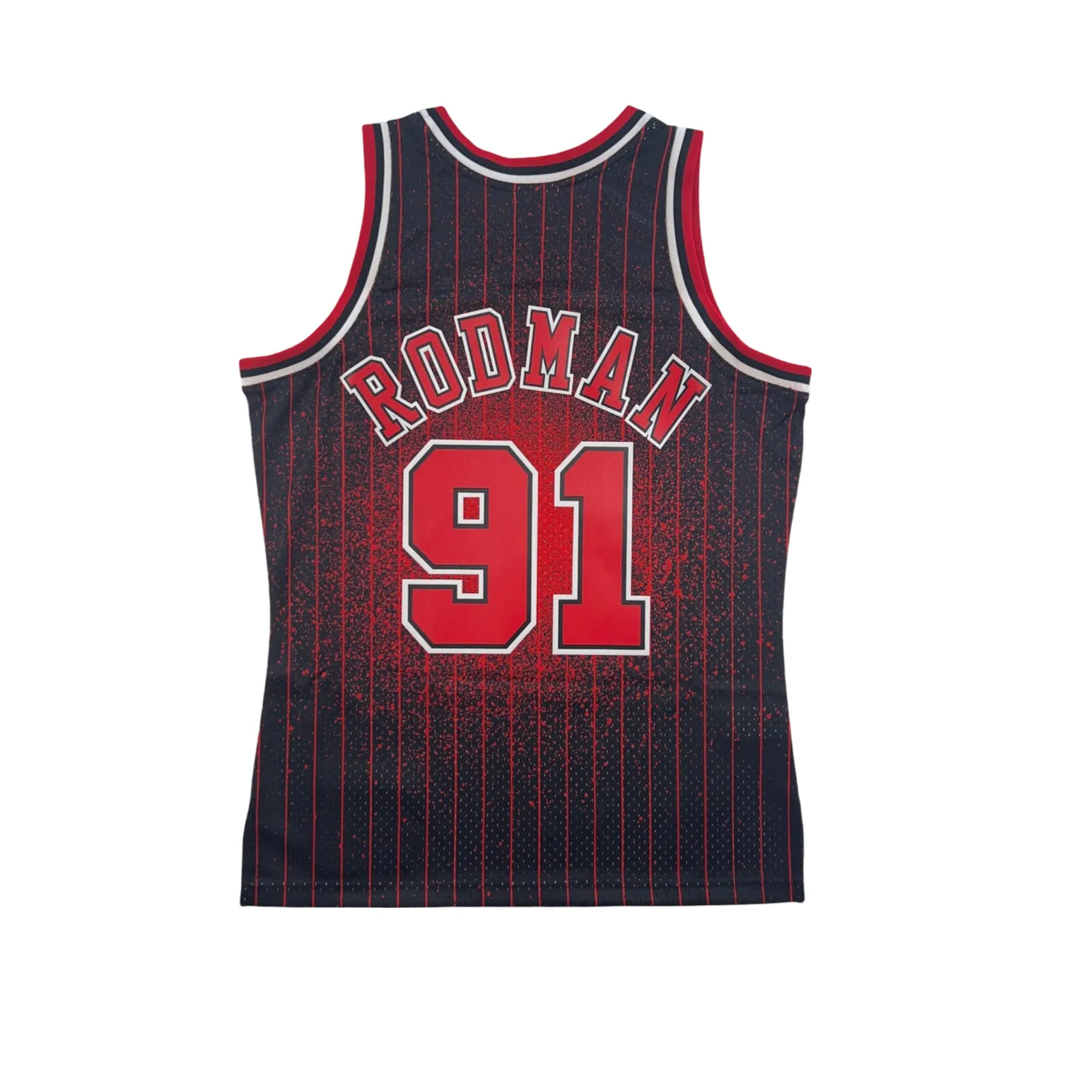 Dennis Rodman #91 Chicago Bulls 95 NBA Mitchell & Ness Spraypaint Gradient Swingman Trikot Dennis Rodman #91 Chicago Bulls 95 NBA Mitchell & Ness Spraypaint Gradient Swingman Trikot
