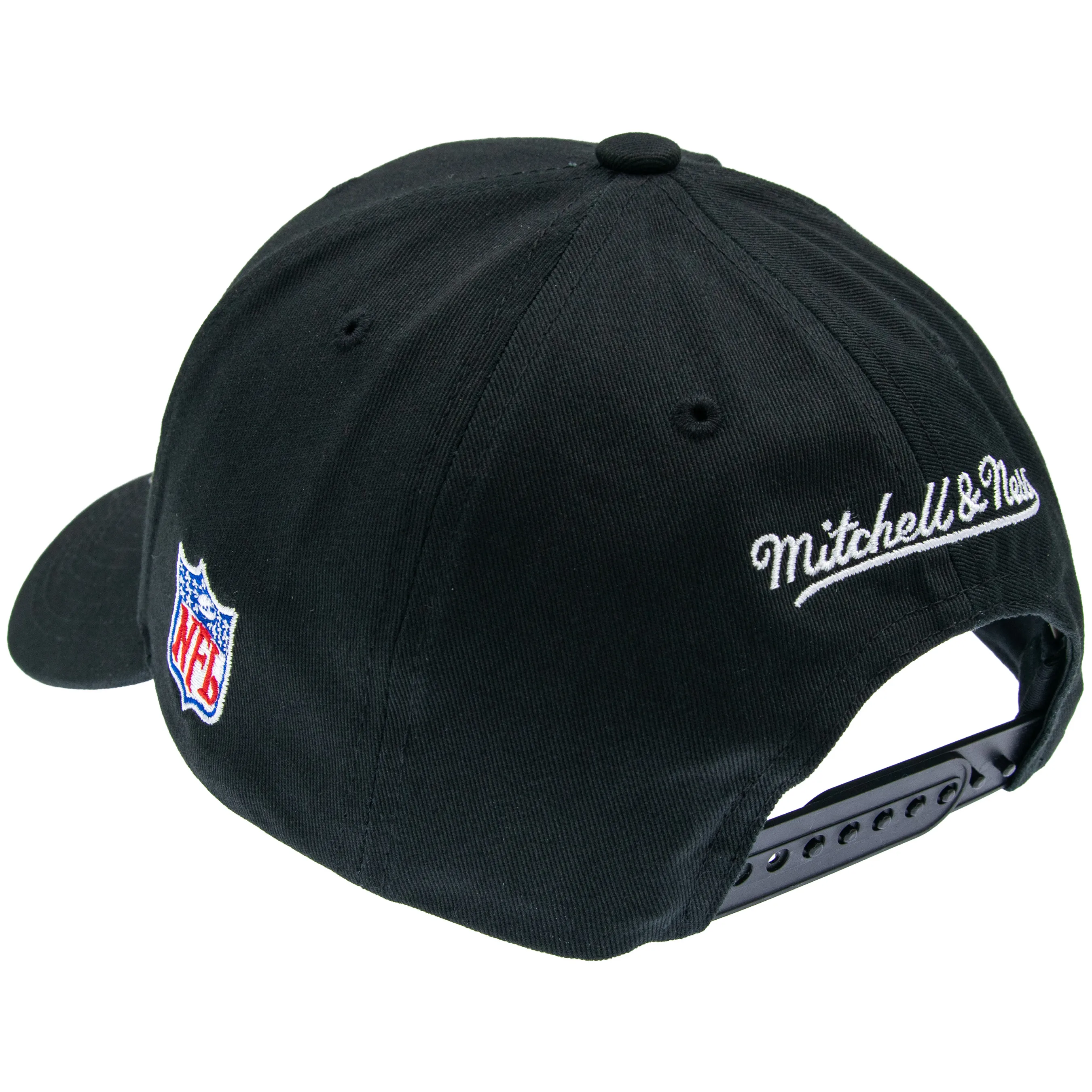 Baltimore Ravens NFL Mitchell & Ness Team Logo Low Pro Snapback Schwarz