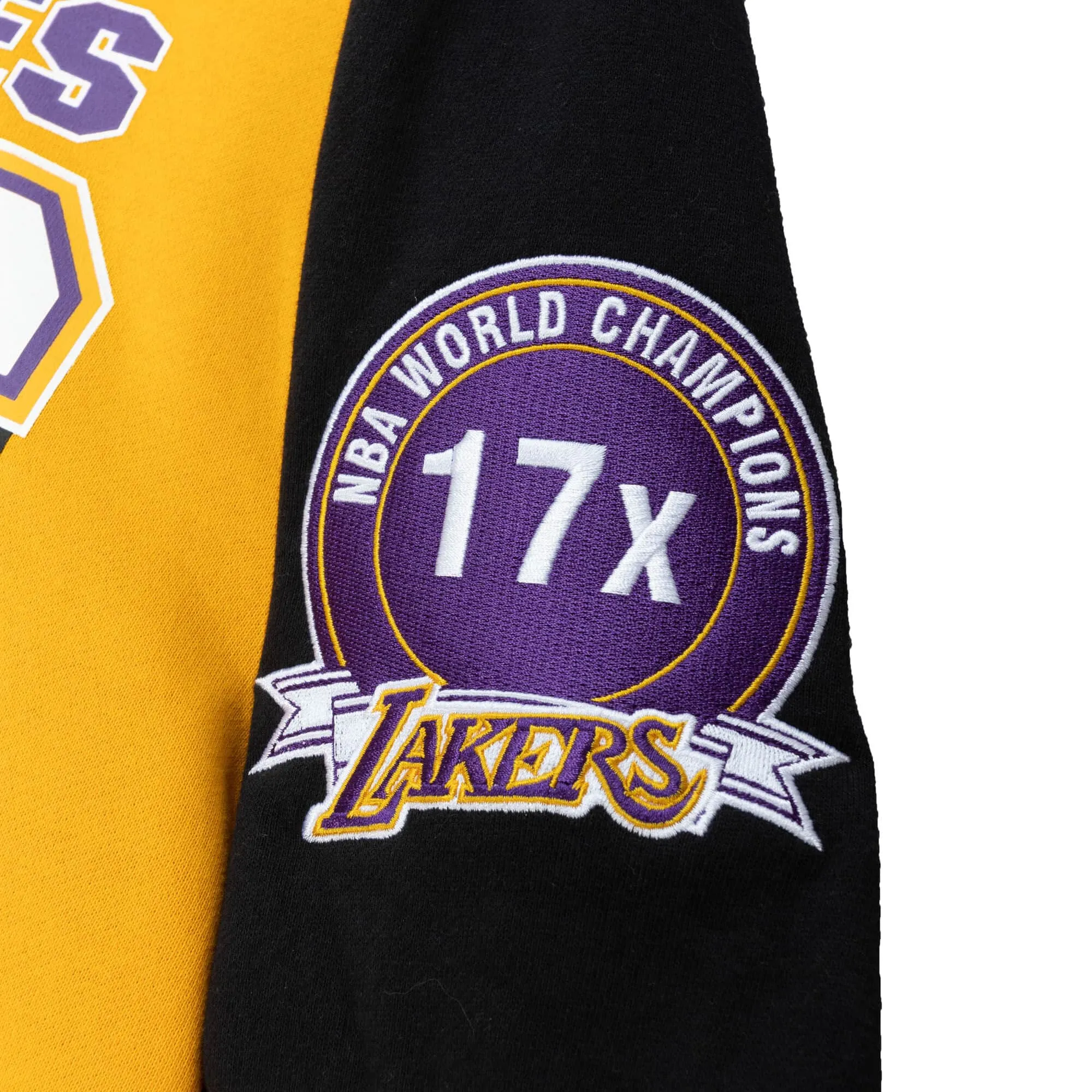 Los Angeles Lakers NBA Mitchell & Ness All Over Crew 2.0 Sweatshirt Los Angeles Lakers NBA Mitchell & Ness All Over Crew 2.0 Sweatshirt