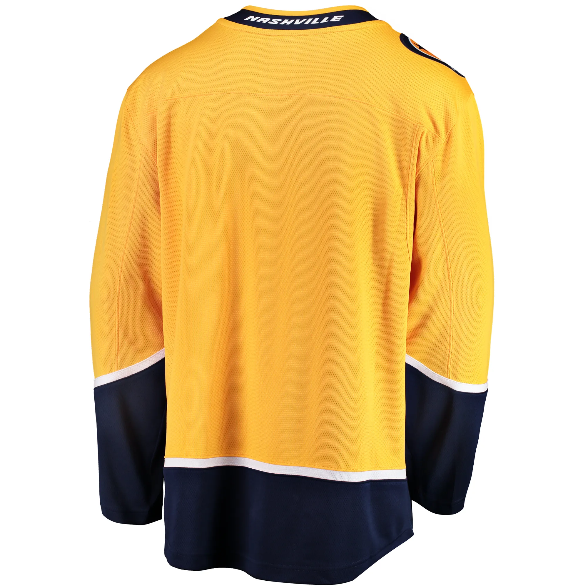 Nashville Predators NHL Eishockey Fanatics Breakaway Trikot Home Gelb