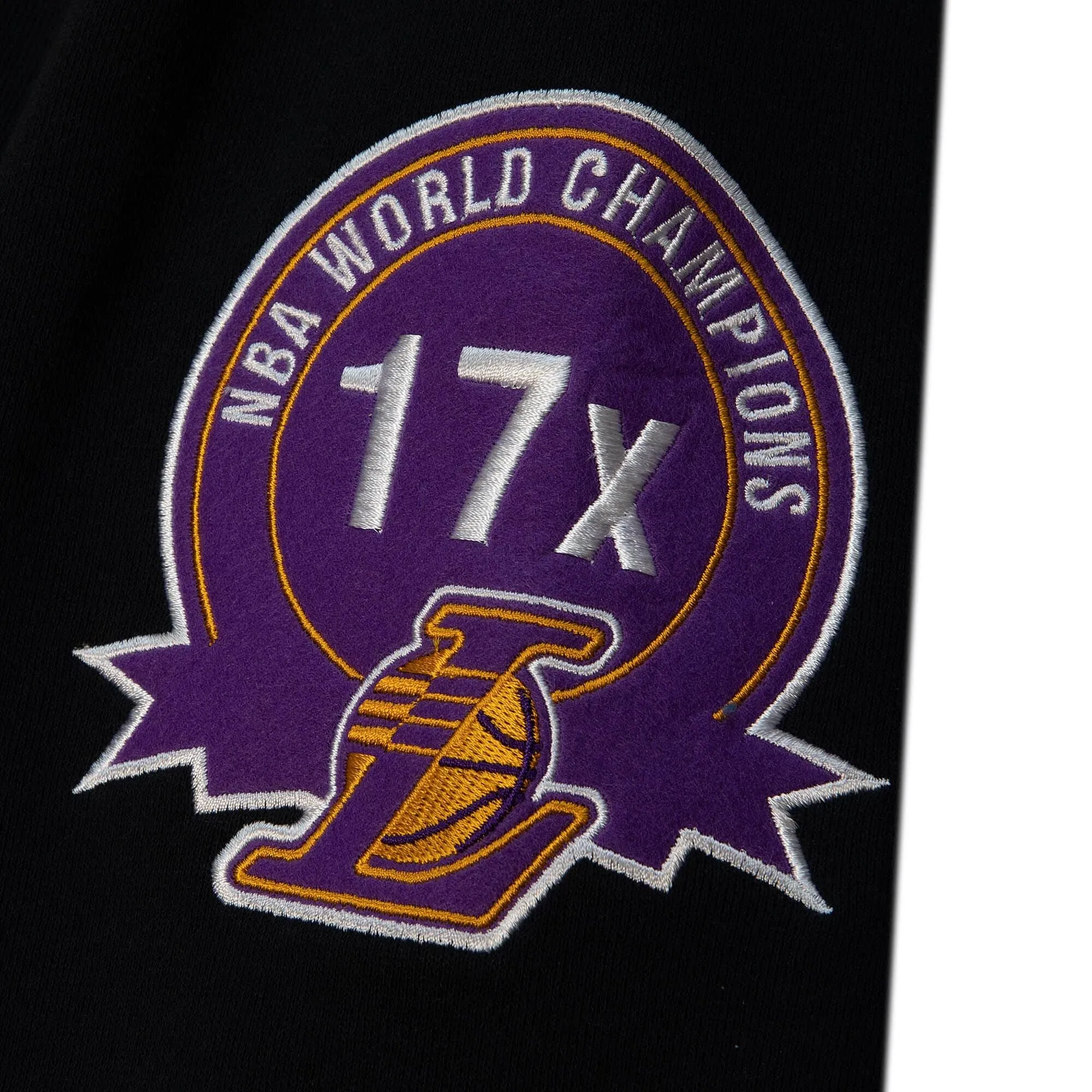 Los Angeles Lakers NBA Mitchell & Ness Team Origins Fleece Hoodie Schwarz Los Angeles Lakers NBA Mitchell & Ness Team Origins Fleece Hoodie Schwarz