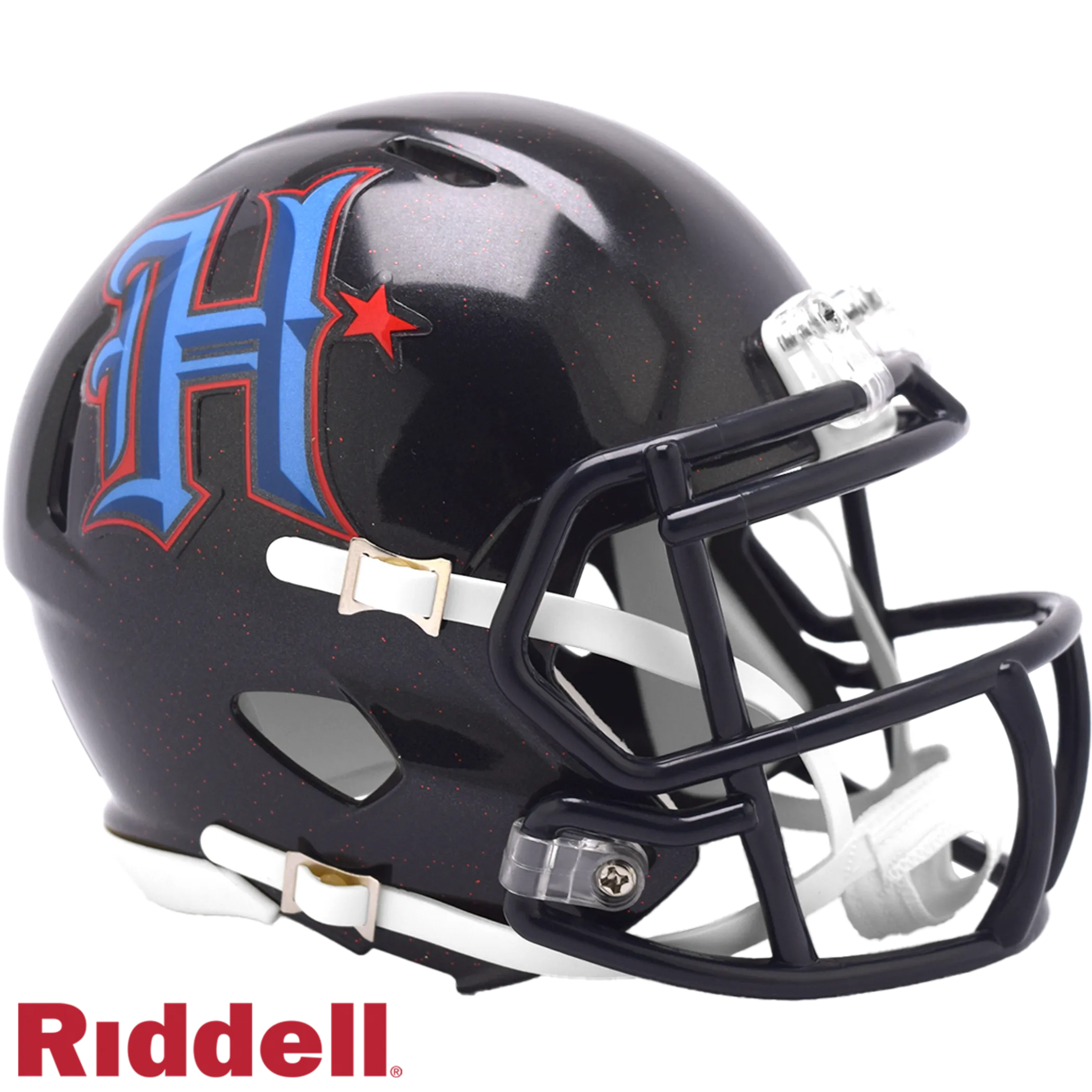Houston Texans NFL Riddell On Field Alternate Speed Mini Helm Schwarz