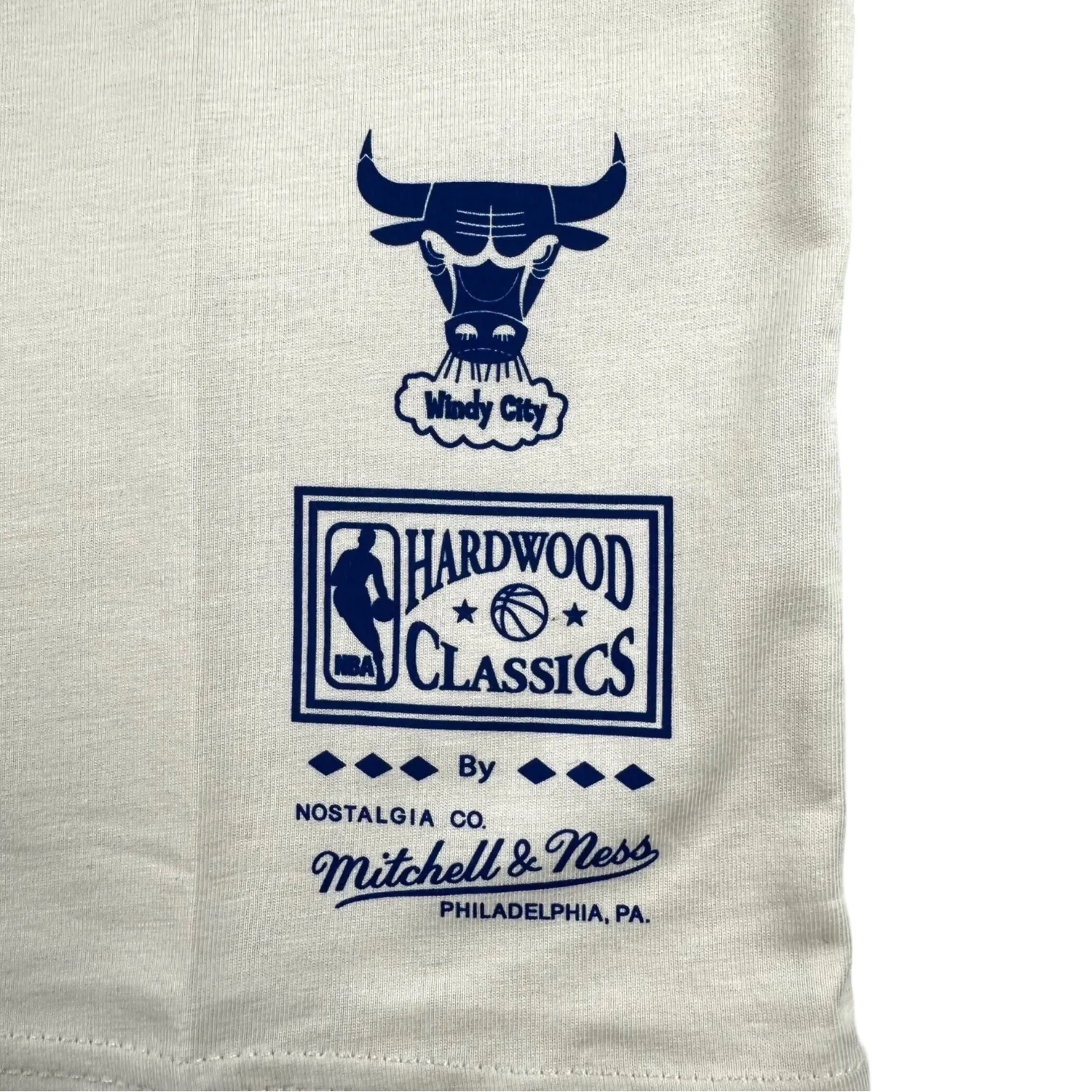 Chicago Bulls NBA Mitchell & Ness Americana T-Shirt Weiß Chicago Bulls NBA Mitchell & Ness Americana T-Shirt Weiß