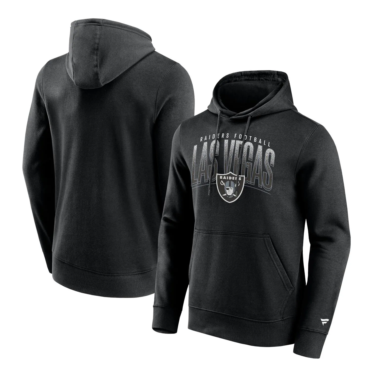 Las Vegas Raiders NFL Fanatics Team Arch Hoodie Schwarz