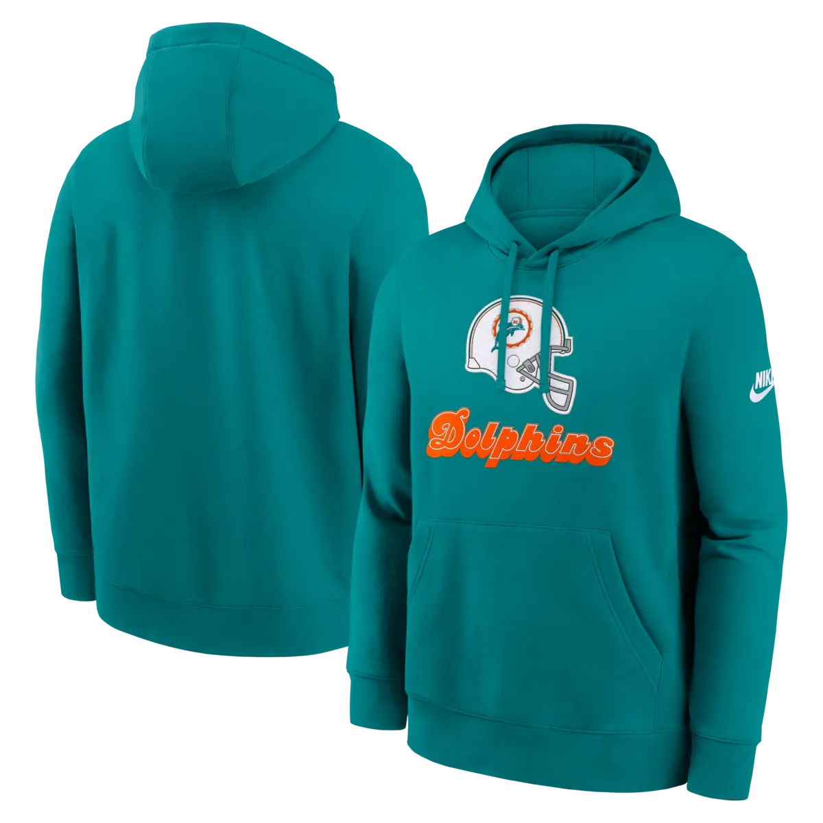 Miami Dolphins NFL Nike Rewind Club Hoodie