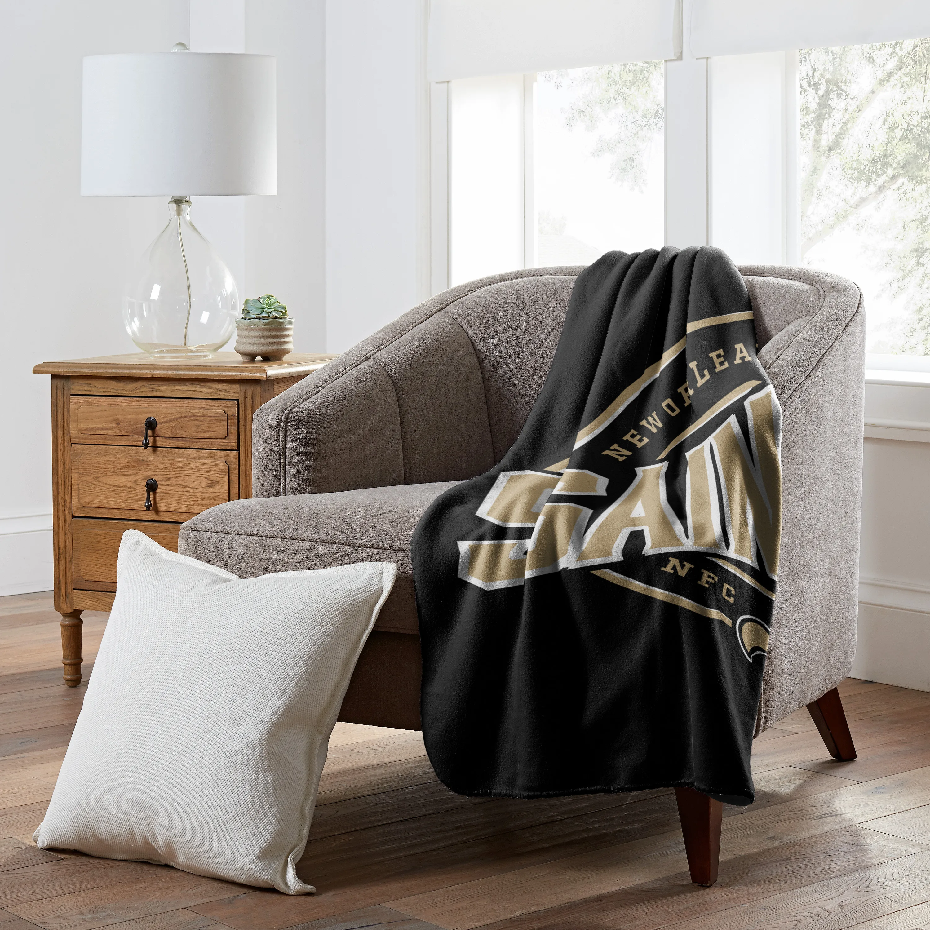 New Orleans Saints NFL Campaign Fleece Decke