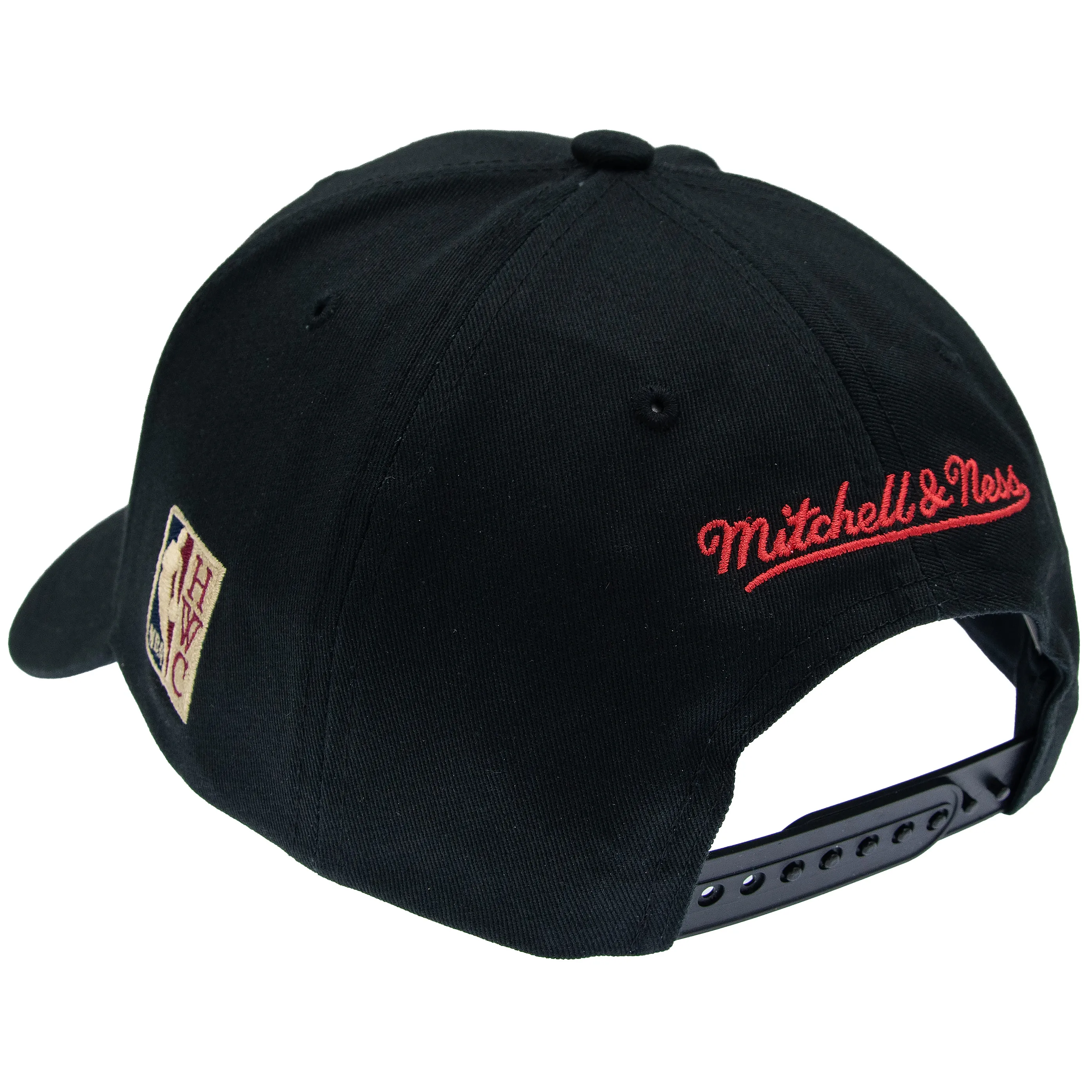 Oklahoma City Thunder NBA Mitchell & Ness Team Logo Low Pro Snapback Schwarz