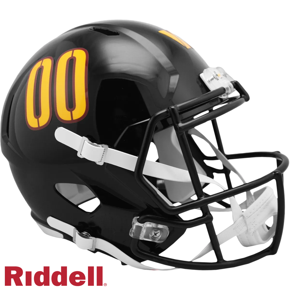 Washington Commanders NFL Riddell On Field Alternate Speed Replica Helm Schwarz