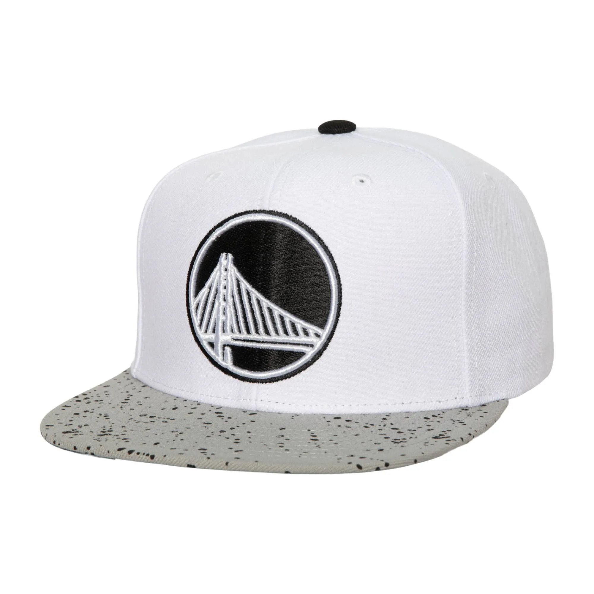 Golden State Warriors NBA Mitchell & Ness Cement Top Snapback