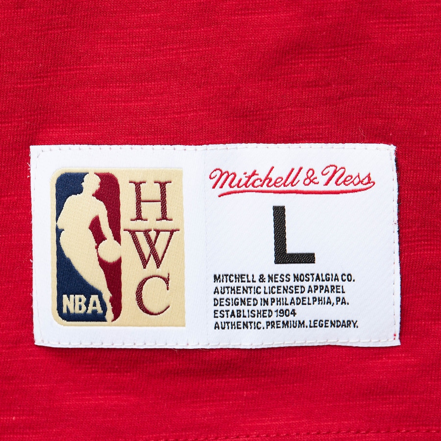 Chicago Bulls NBA Mitchell & Ness Legendary Slub 2.0 T-Shirt Rot Chicago Bulls NBA Mitchell & Ness Legendary Slub 2.0 T-Shirt Rot