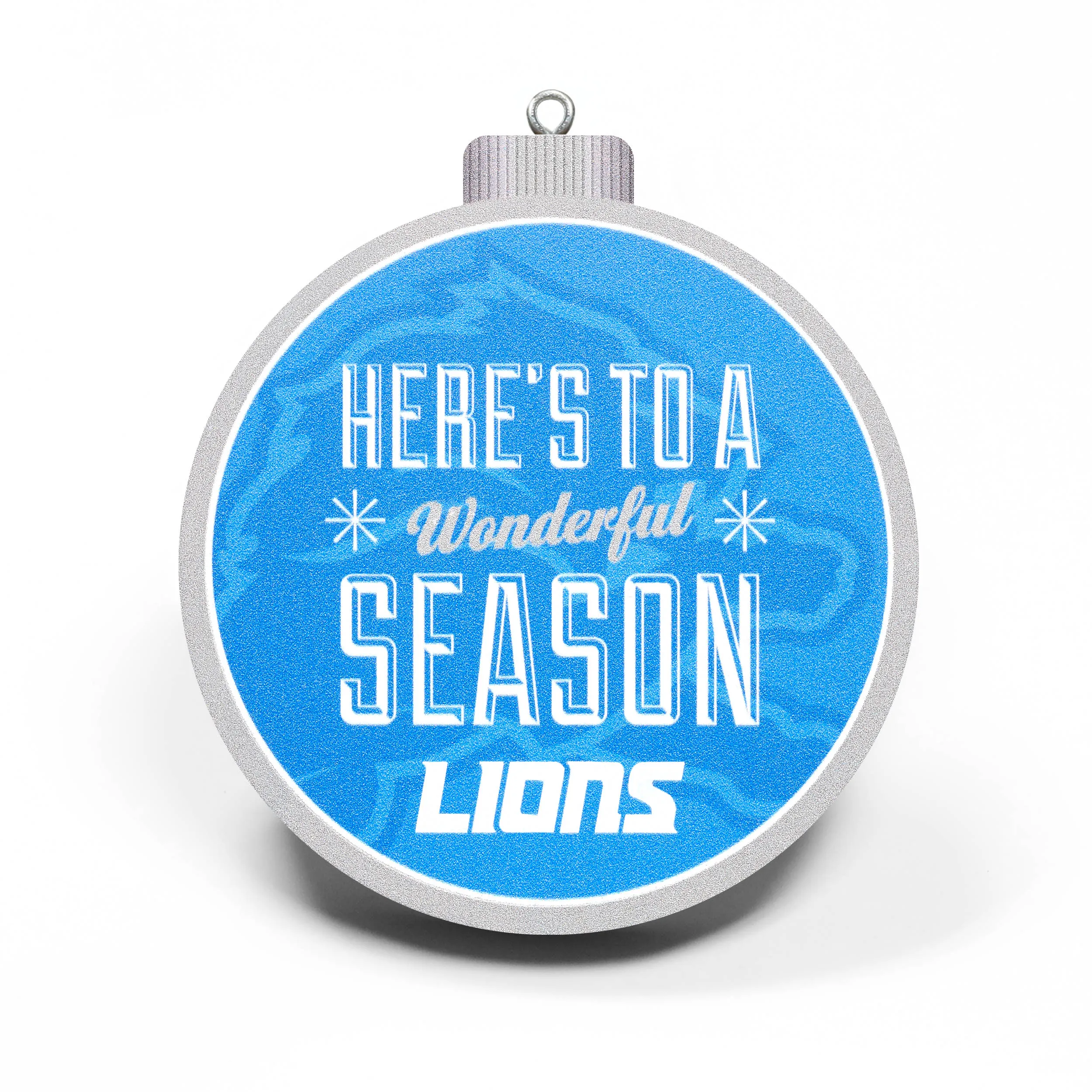 Detroit Lions NFL YouTheFan! 3D Logo Baumschmuck