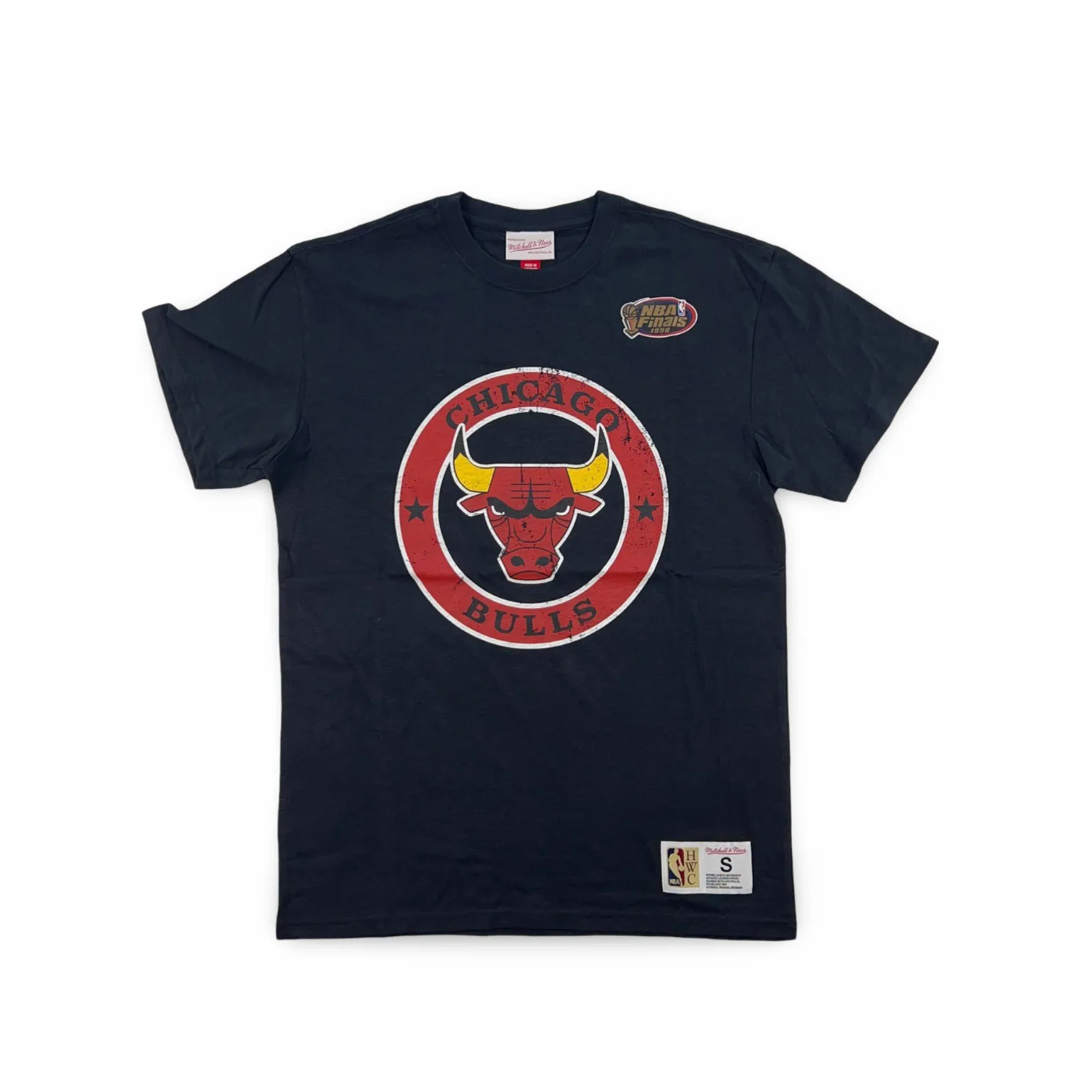 Chicago Bulls NBA Mitchell & Ness Legendary Slub 3.0 T-Shirt Schwarz Chicago Bulls NBA Mitchell & Ness Legendary Slub 3.0 T-Shirt Schwarz