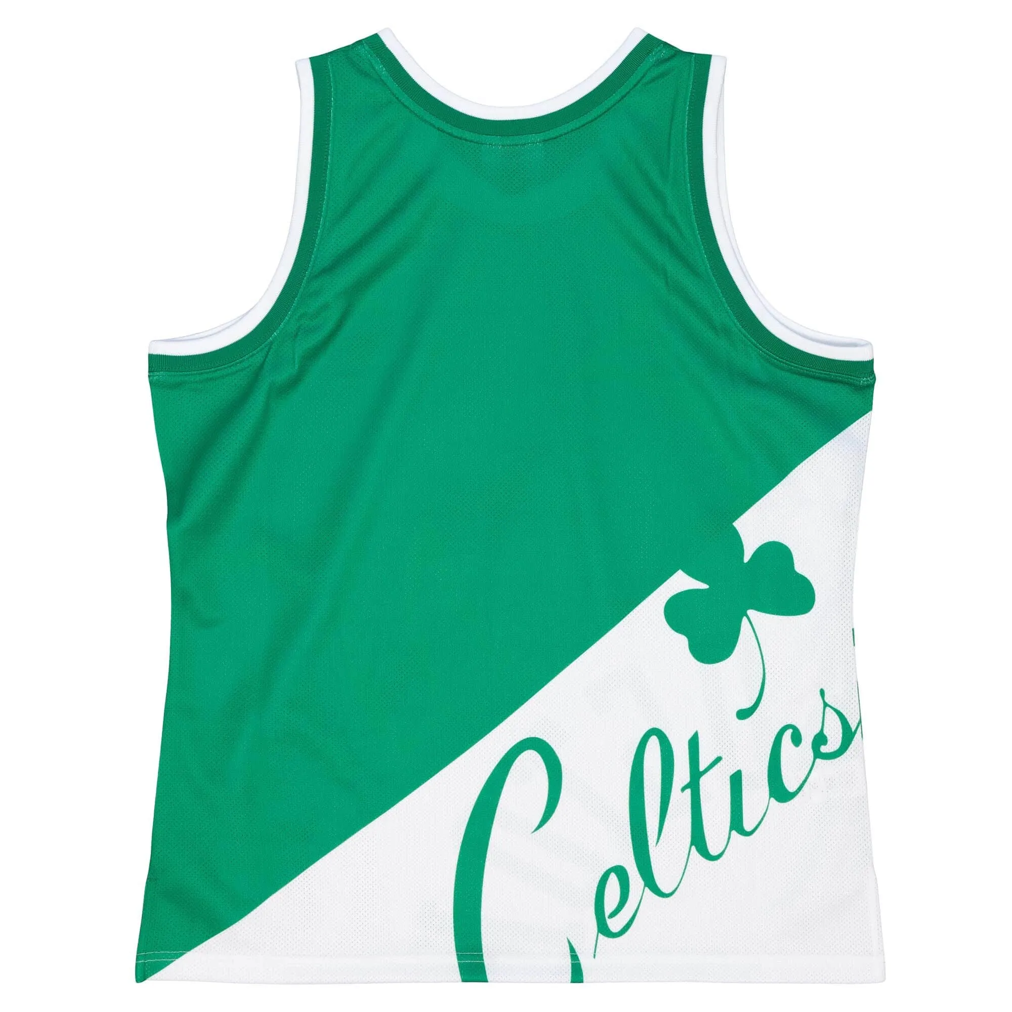 Boston Celtics NBA Mitchell & Ness Big Face Fashion 5.0 Tank Top
