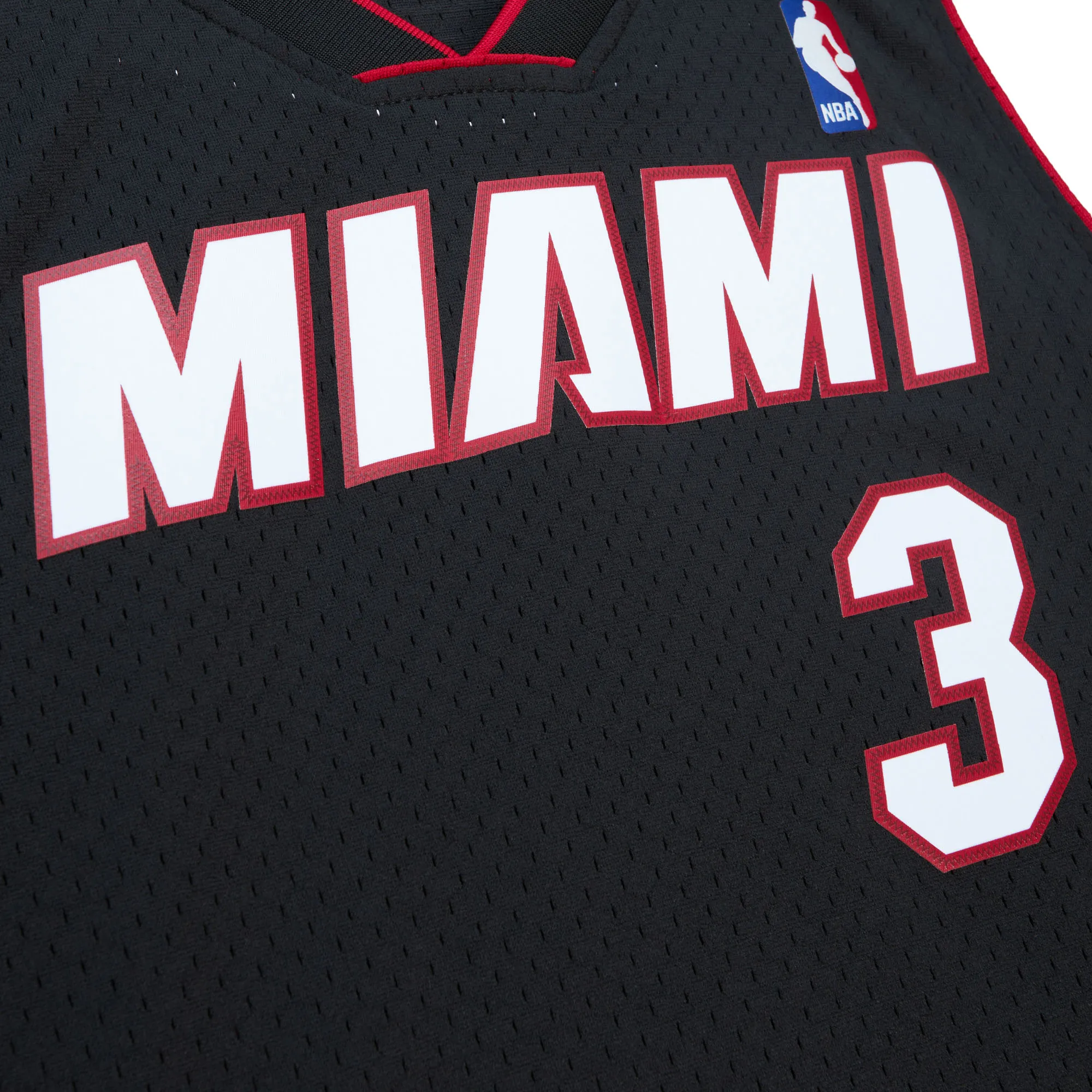 Dwayne Wade #3 Miami Heat 12-13 NBA Mitchell & Ness Swingman Trikot Schwarz