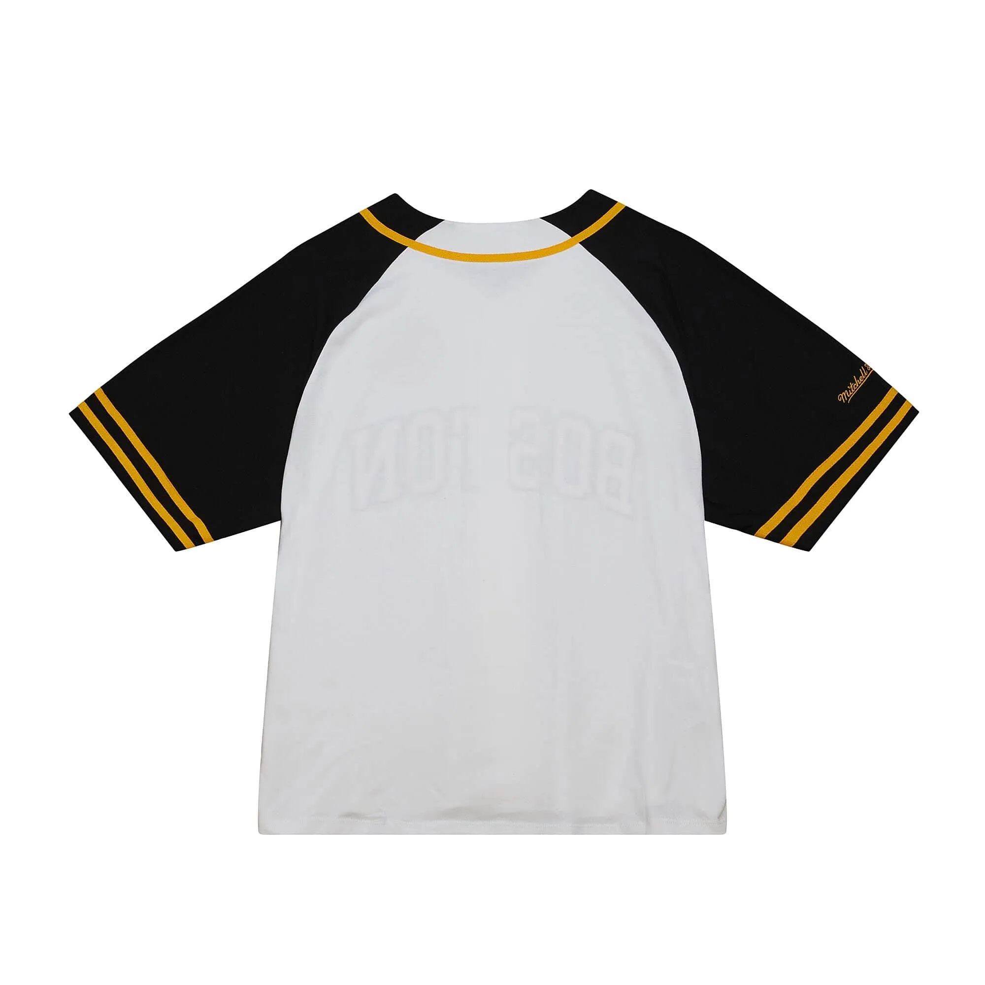 Boston Bruins NHL Mitchell & Ness Practice Day Button Front Trikot