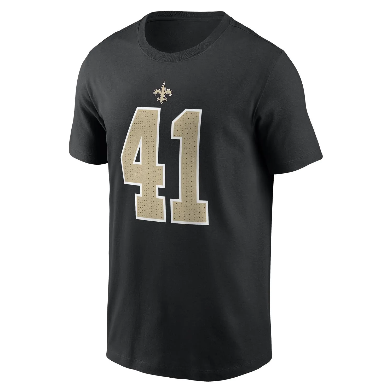 Alvin Kamara #41 New Orleans Saints NFL Nike Player T-Shirt Schwarz