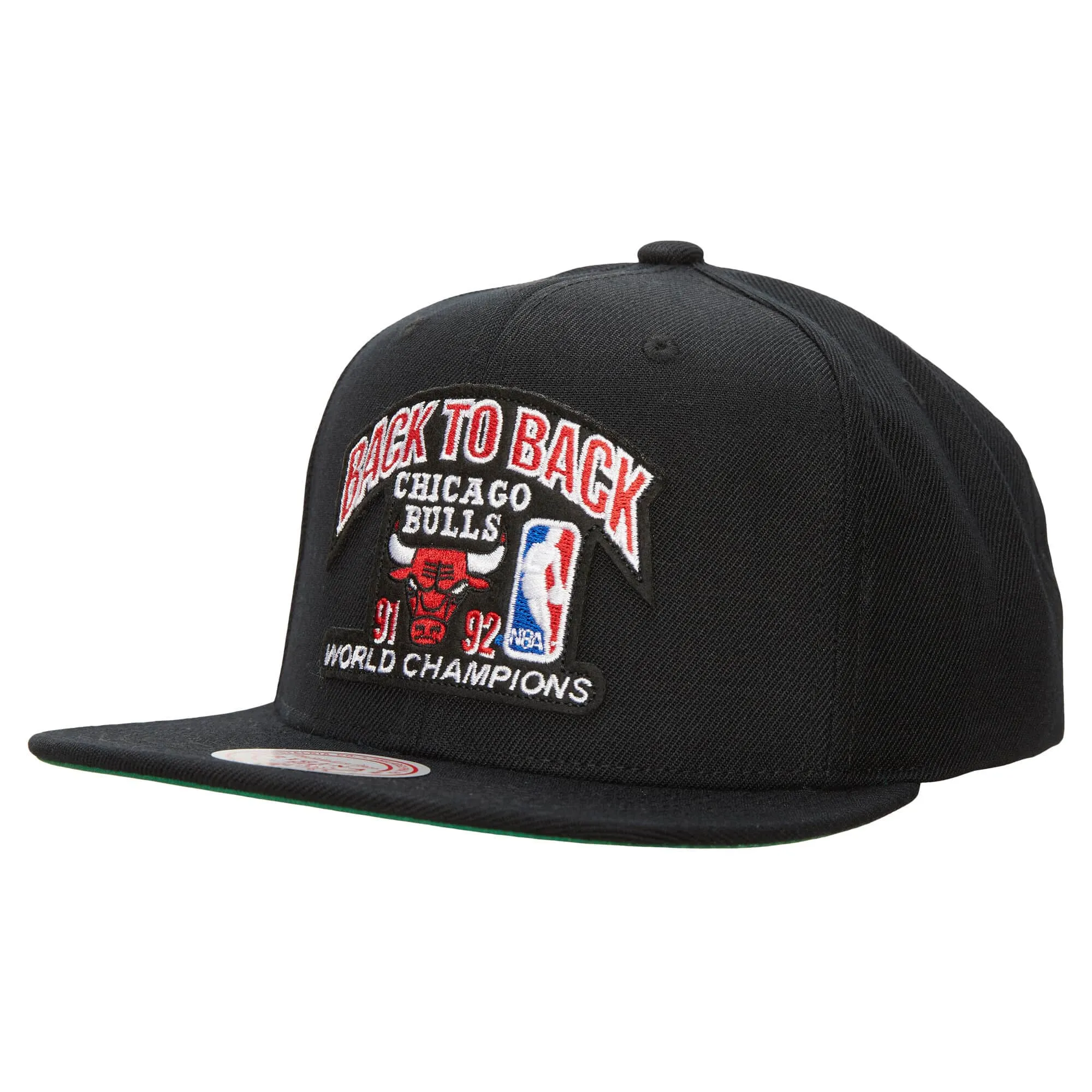 Chicago Bulls NBA Mitchell & Ness 91/92 B2B Champs Snapback HWC Chicago Bulls NBA Mitchell & Ness 91/92 B2B Champs Snapback HWC