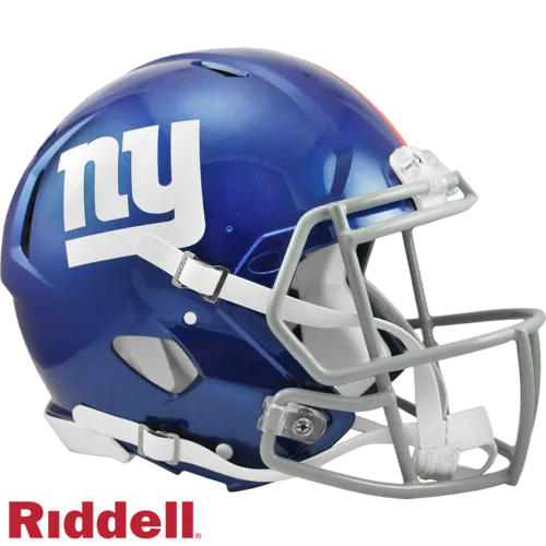 New York Giants NFL Riddell Authentic Full Size Speed Helm
