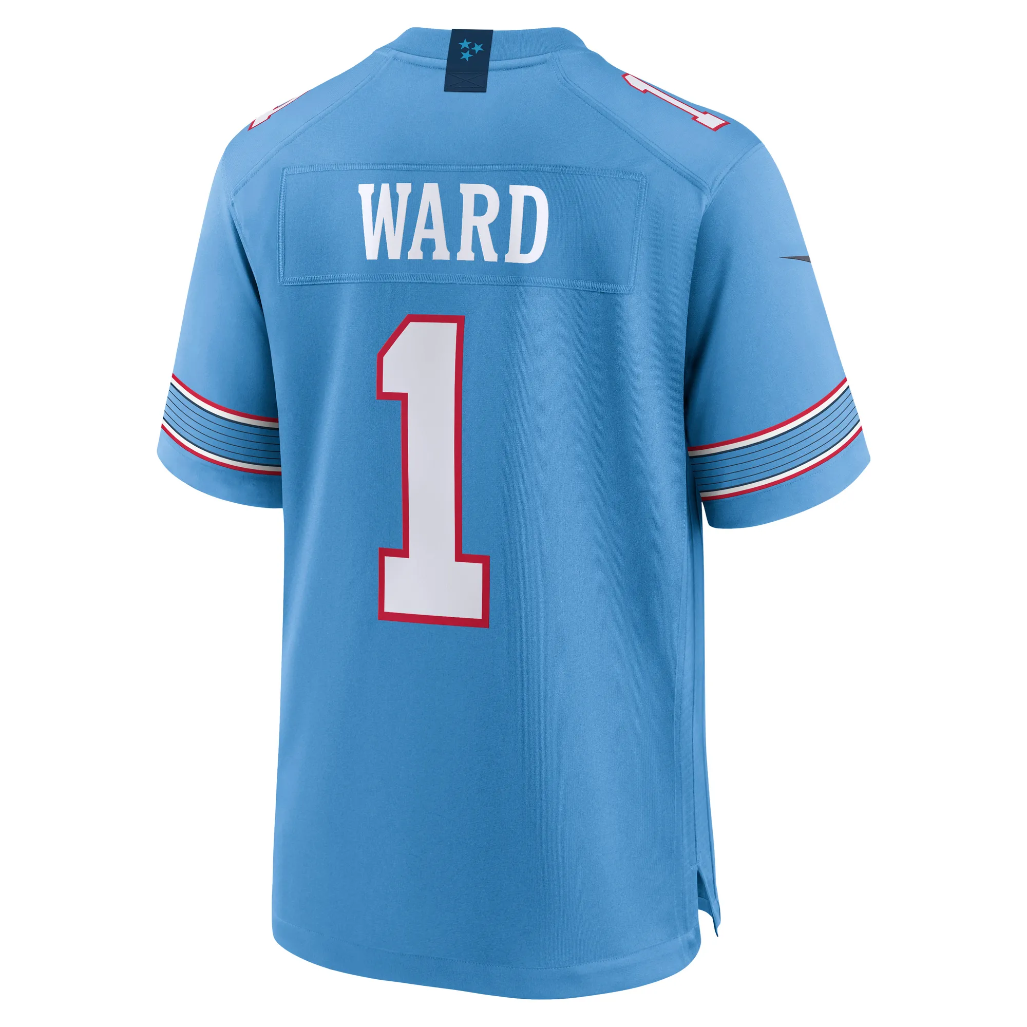 Cam Ward #1 Tennessee Titans NFL Football Nike Home Game Trikot Hellblau