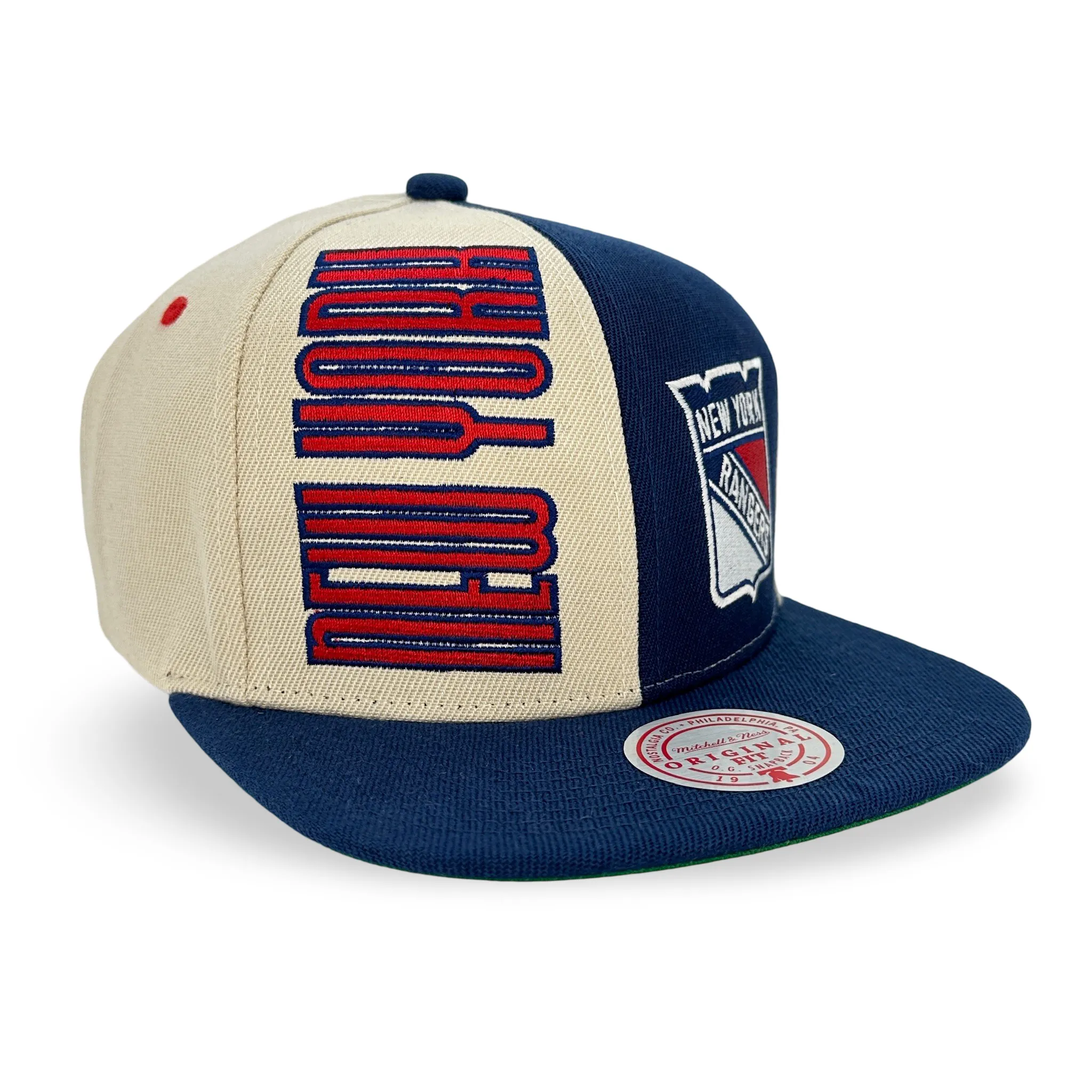 New York Rangers NHL Mitchell & Ness Pop Panel Snapback