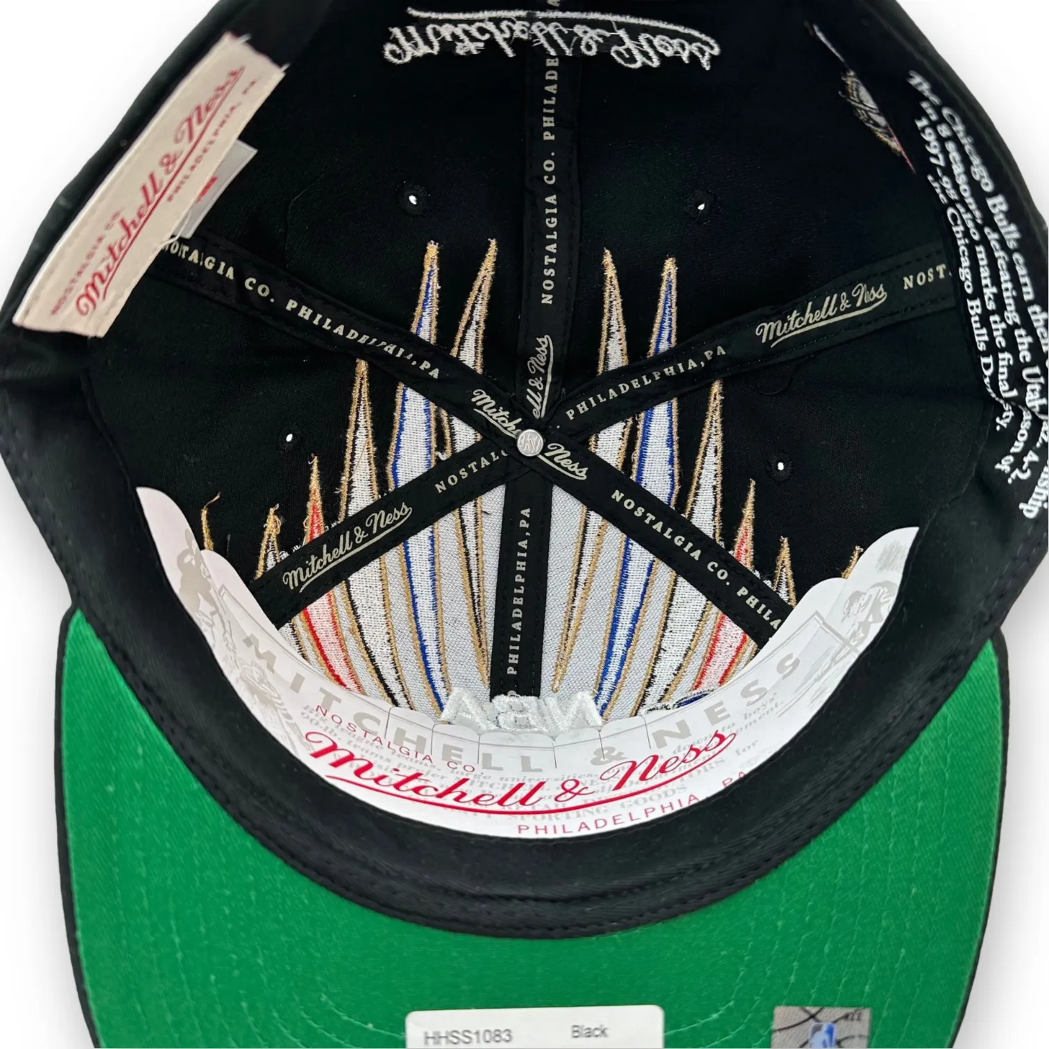 Chicago Bulls NBA Mitchell & Ness 98 Champions Snapback HWC Chicago Bulls NBA Mitchell & Ness 98 Champions Snapback HWC