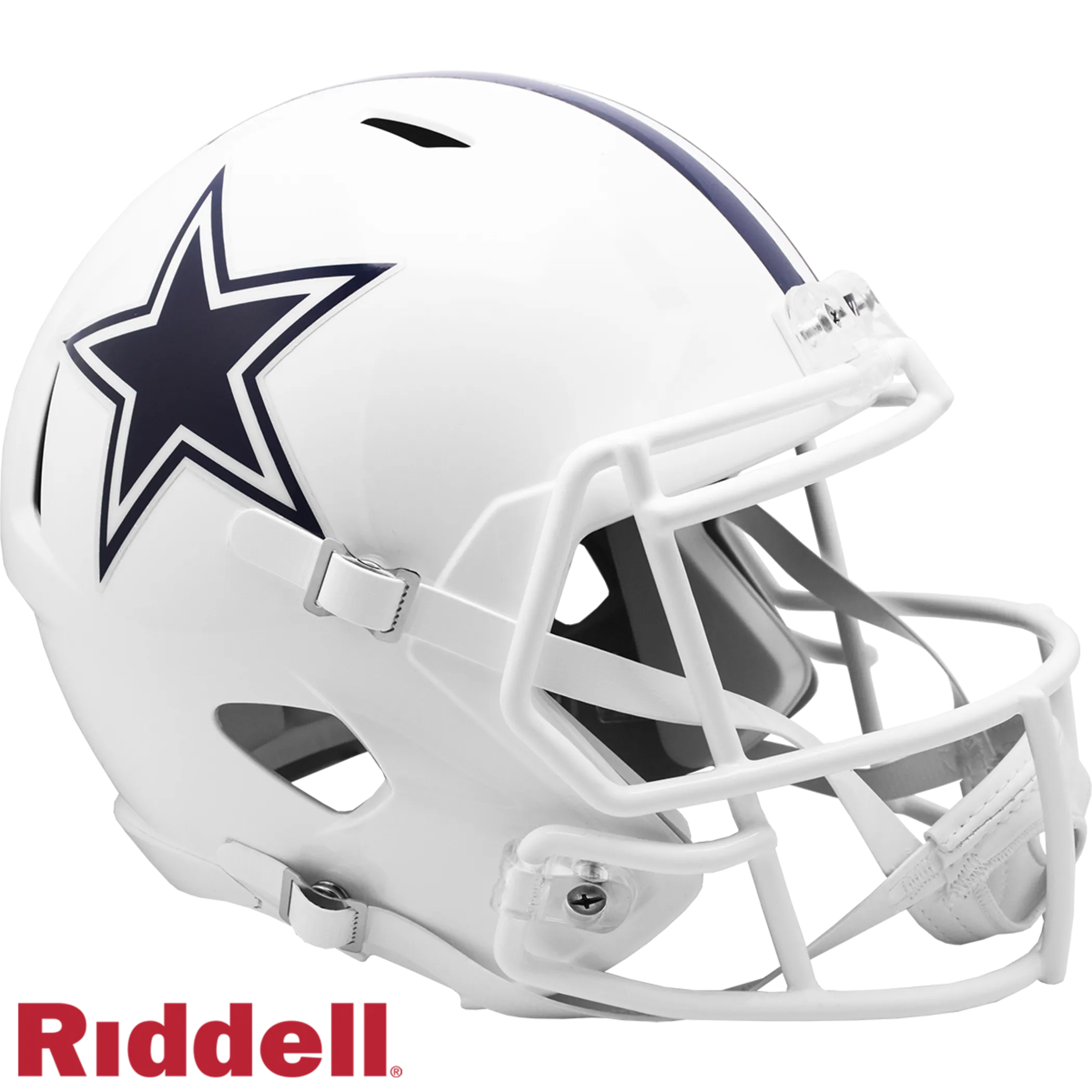 Dallas Cowboys NFL Riddell On Field Alternate Speed Replica Helm Weiß