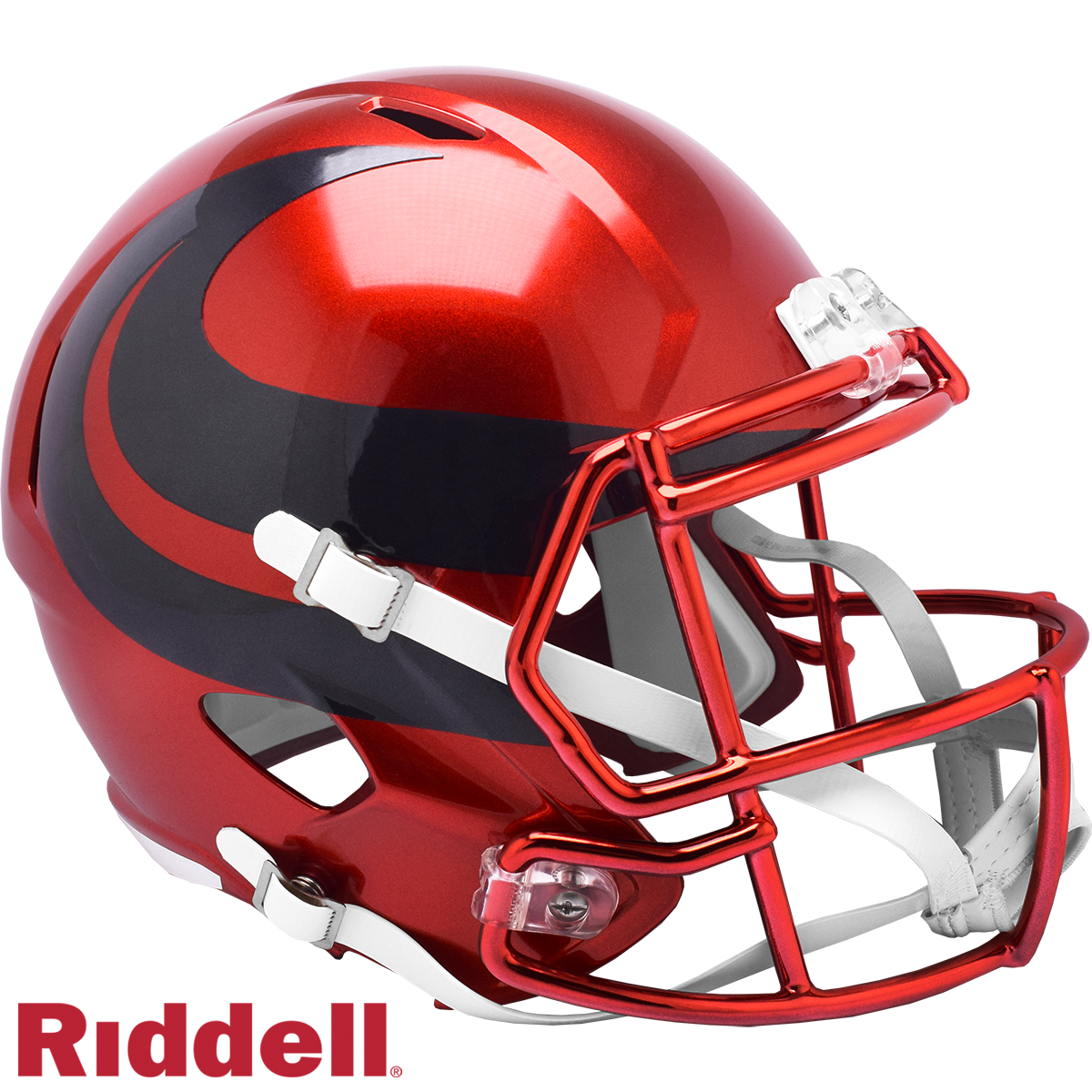 Houston Texans NFL Riddell On Field Alternate Speed Replica Helm Rot