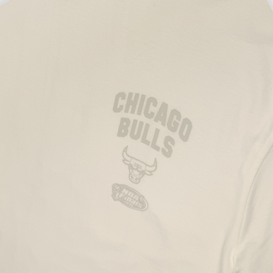 Chicago Bulls NBA Mitchell & Ness Elite Neutral Oversized T-Shirt Chicago Bulls NBA Mitchell & Ness Elite Neutral Oversized T-Shirt