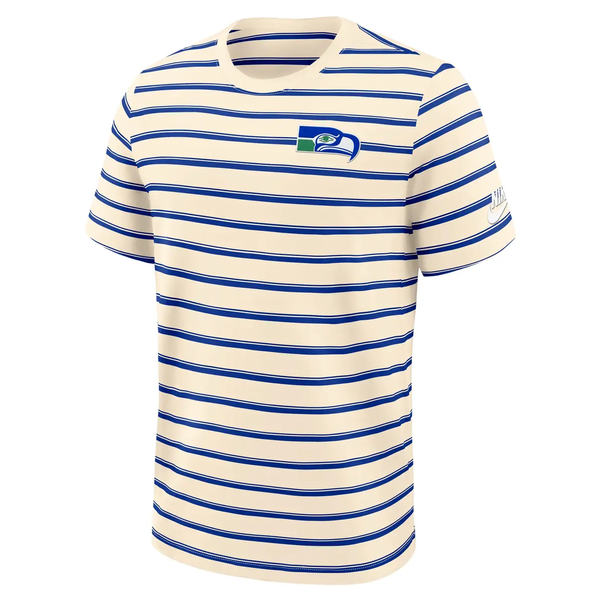 Seattle Seahawks NFL Nike Rewind Club Striped T-Shirt