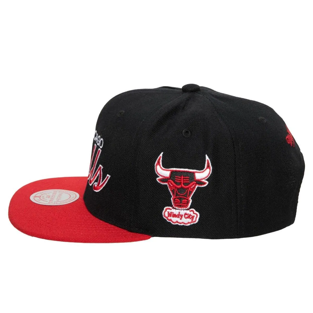 Chicago Bulls NBA Mitchell & Ness Team Script 2.0 Snapback HWC Chicago Bulls NBA Mitchell & Ness Team Script 2.0 Snapback HWC