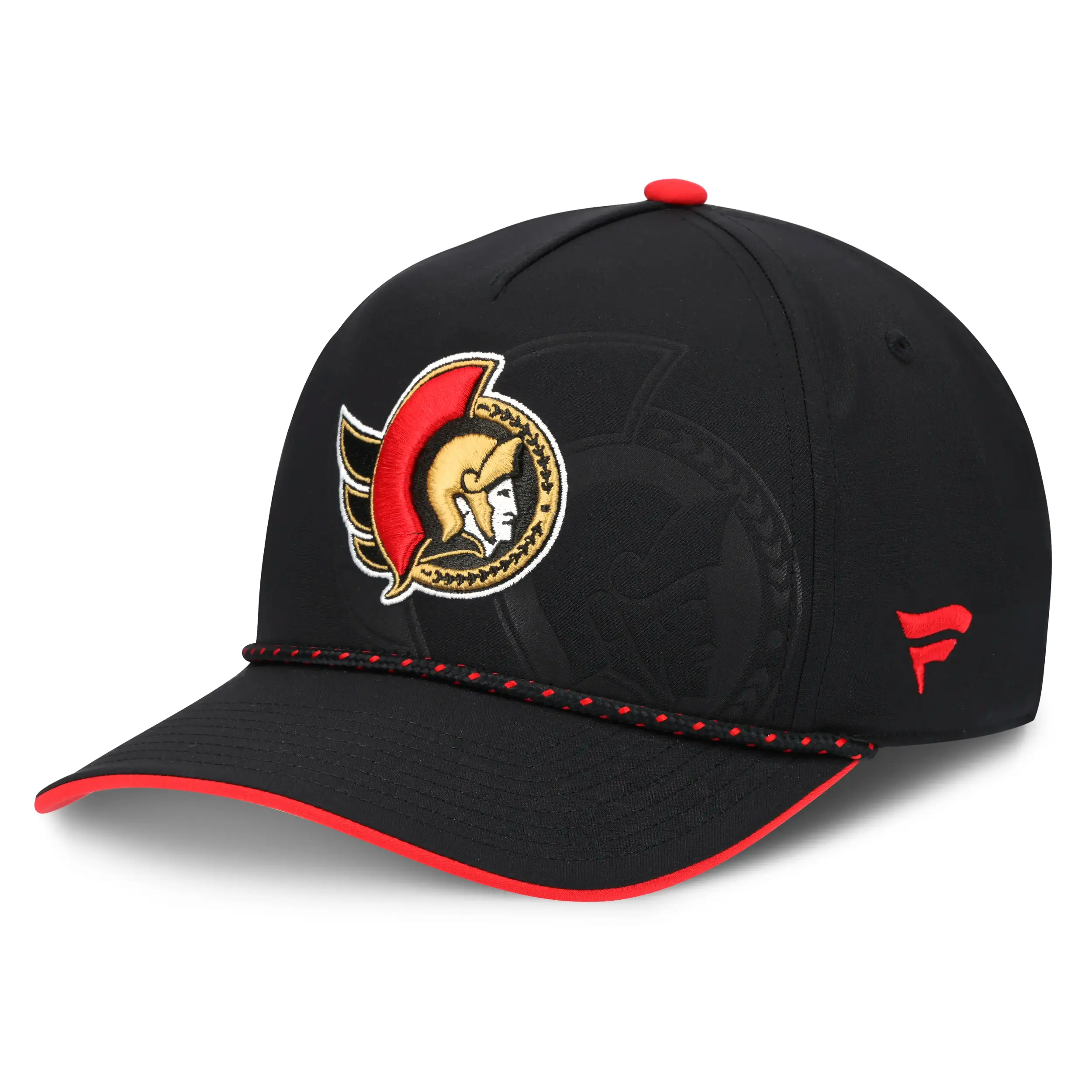Ottawa Senators NHL Fanatics Draft 2026 Snapback Schwarz / Rot