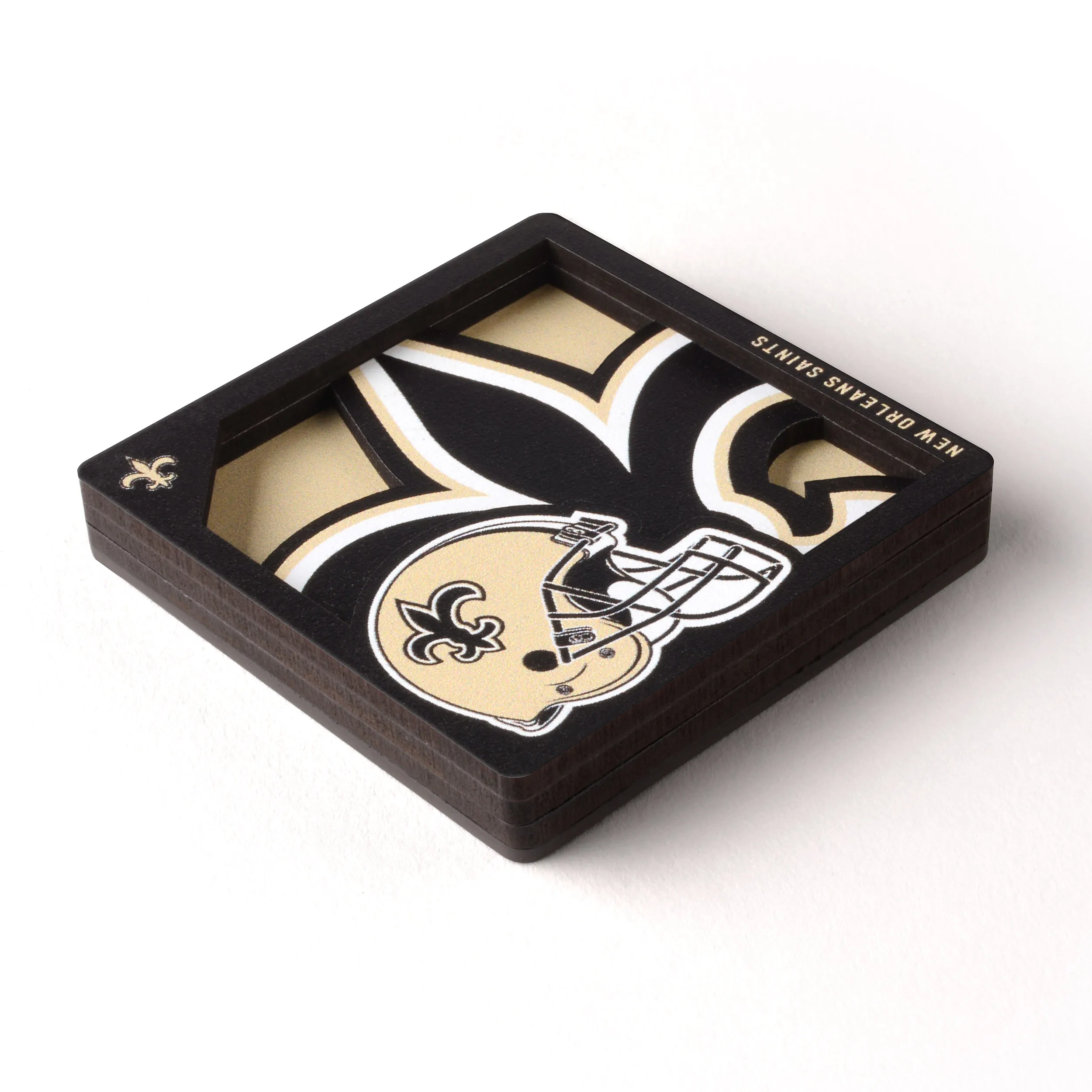 New Orleans Saints NFL YouTheFan! 3D Logo Magnet