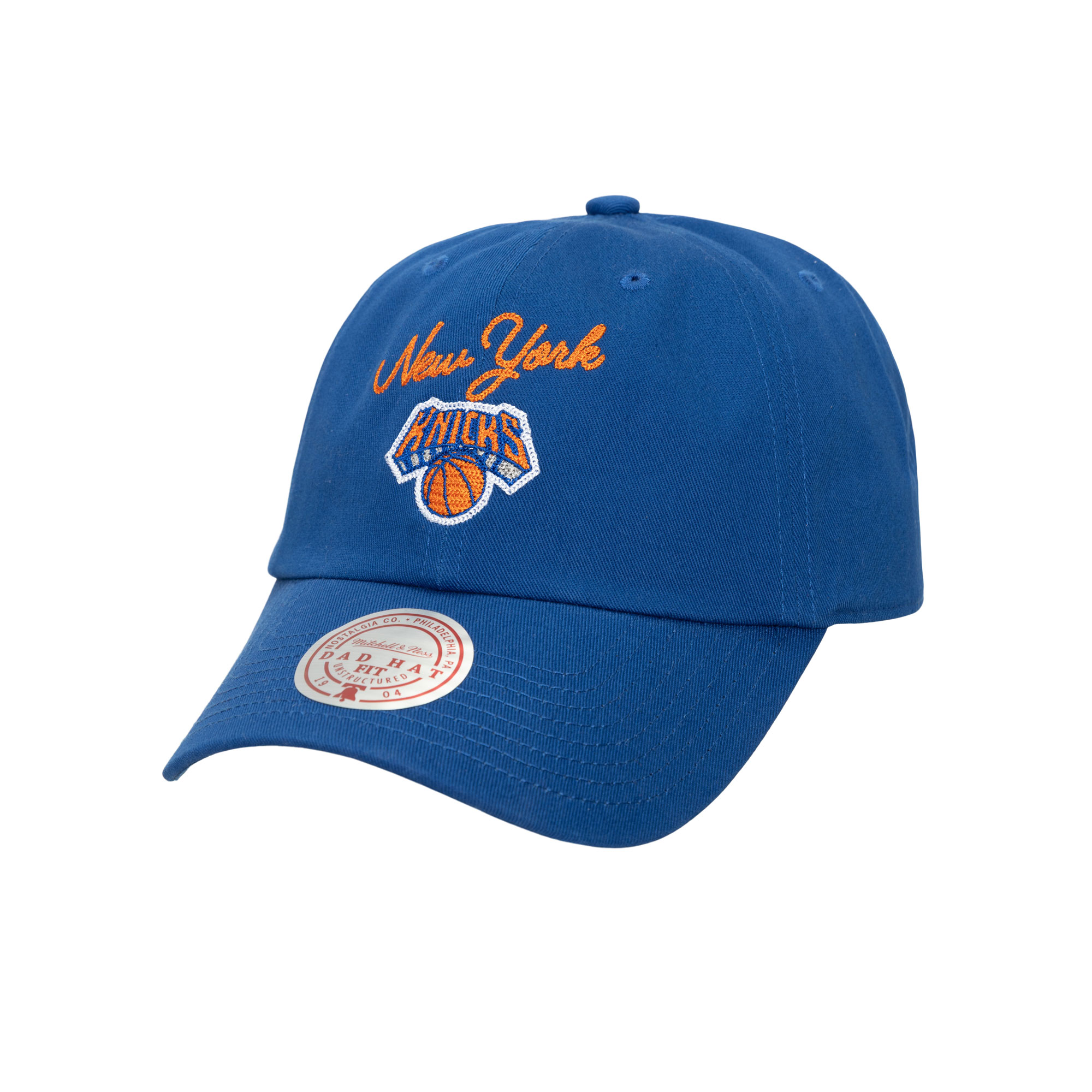 New York Knicks NBA Mitchell & Ness Lay Low Strapback