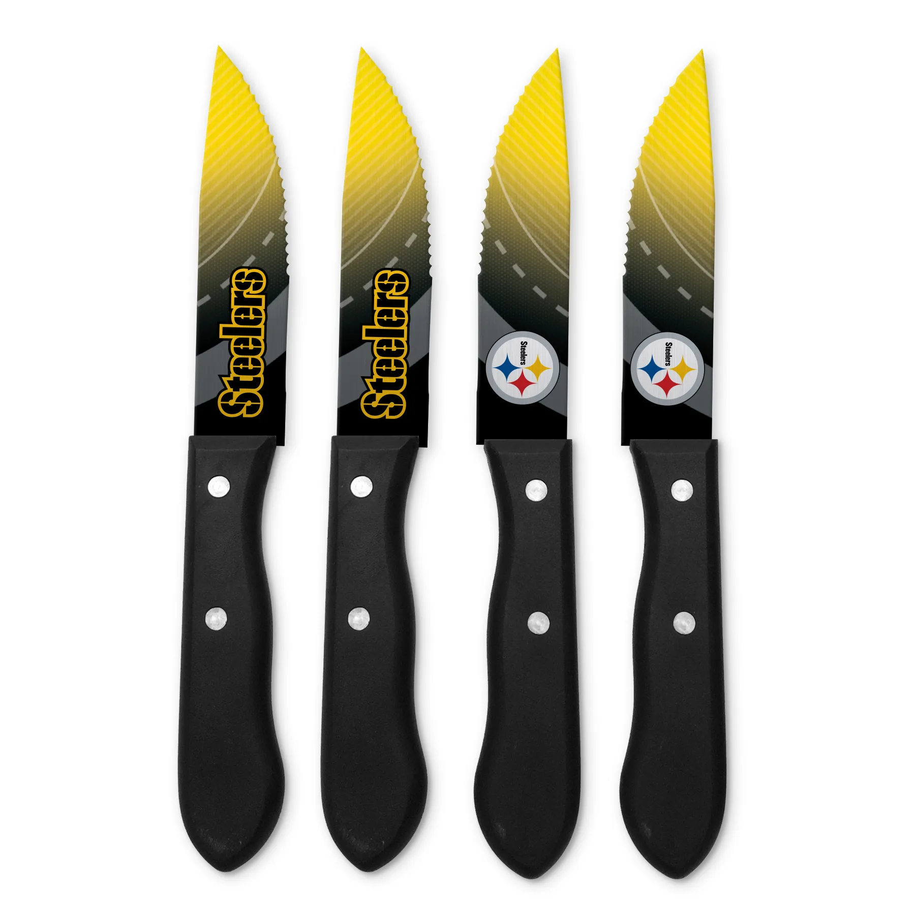Pittsburgh Steelers NFL Steakmesser-Set (4-teilig)