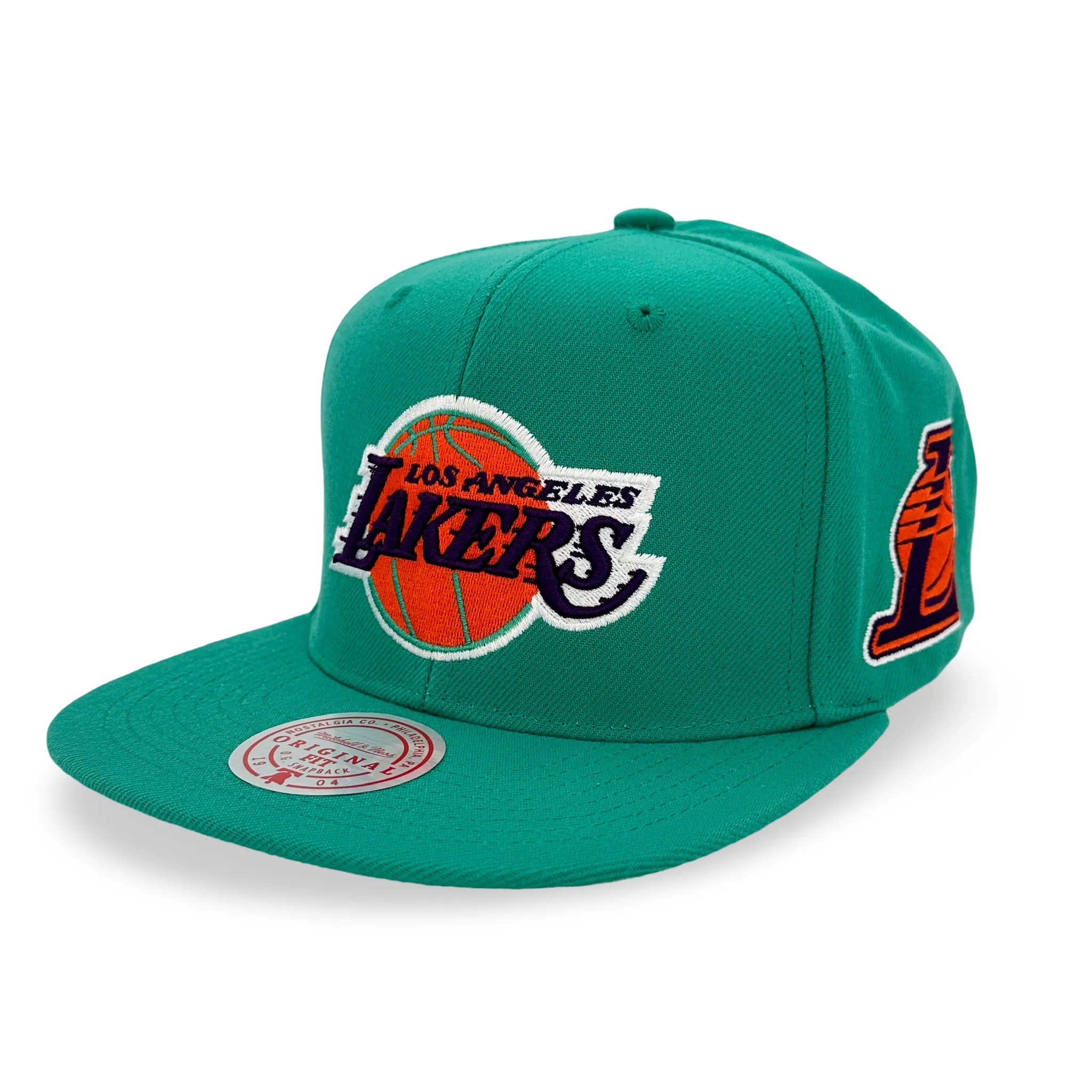 Los Angeles Lakers NBA Mitchell & Ness Desert Green Snapback Los Angeles Lakers NBA Mitchell & Ness Desert Green Snapback