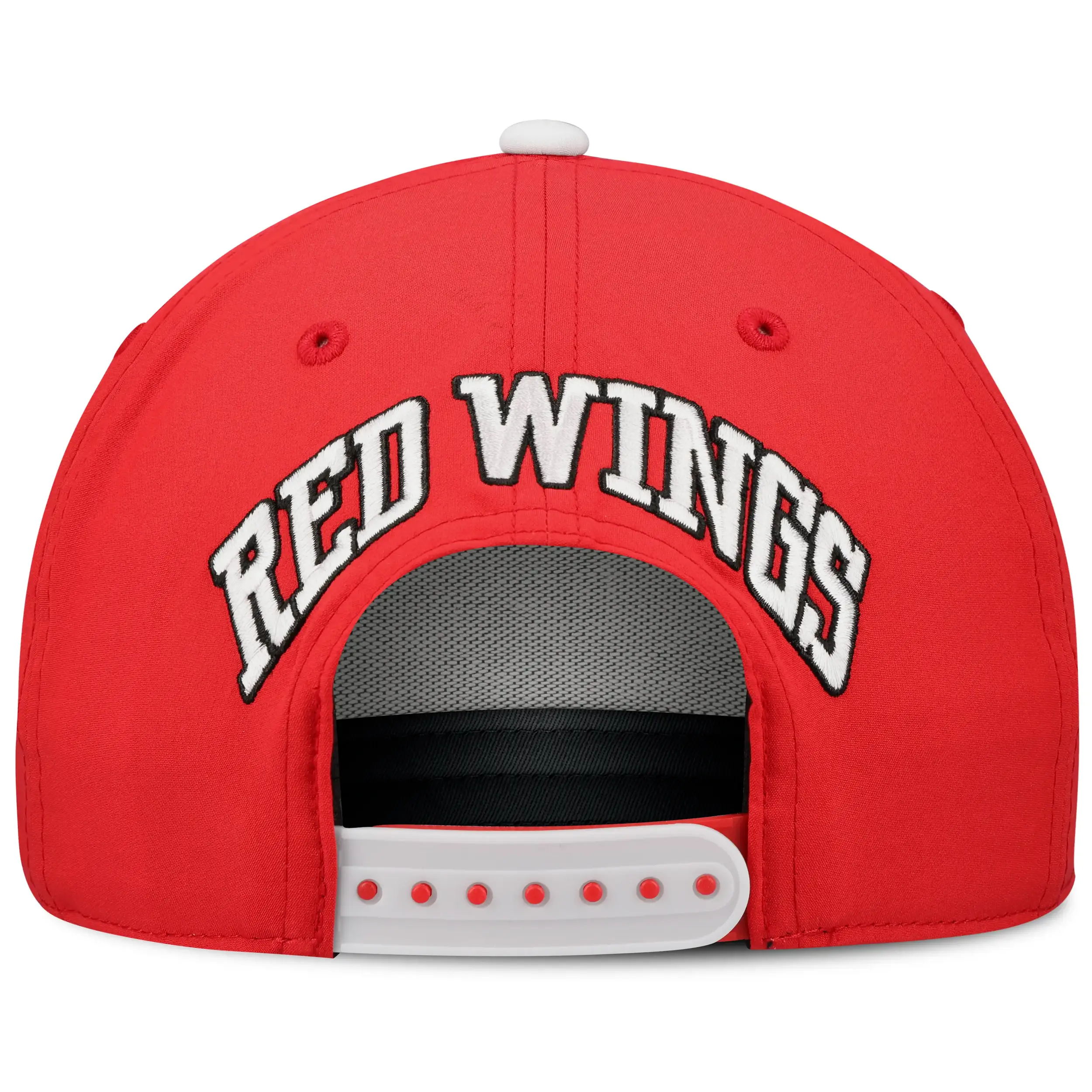 Detroit Red Wings NHL Fanatics Draft 2026 Snapback Rot / Weiß