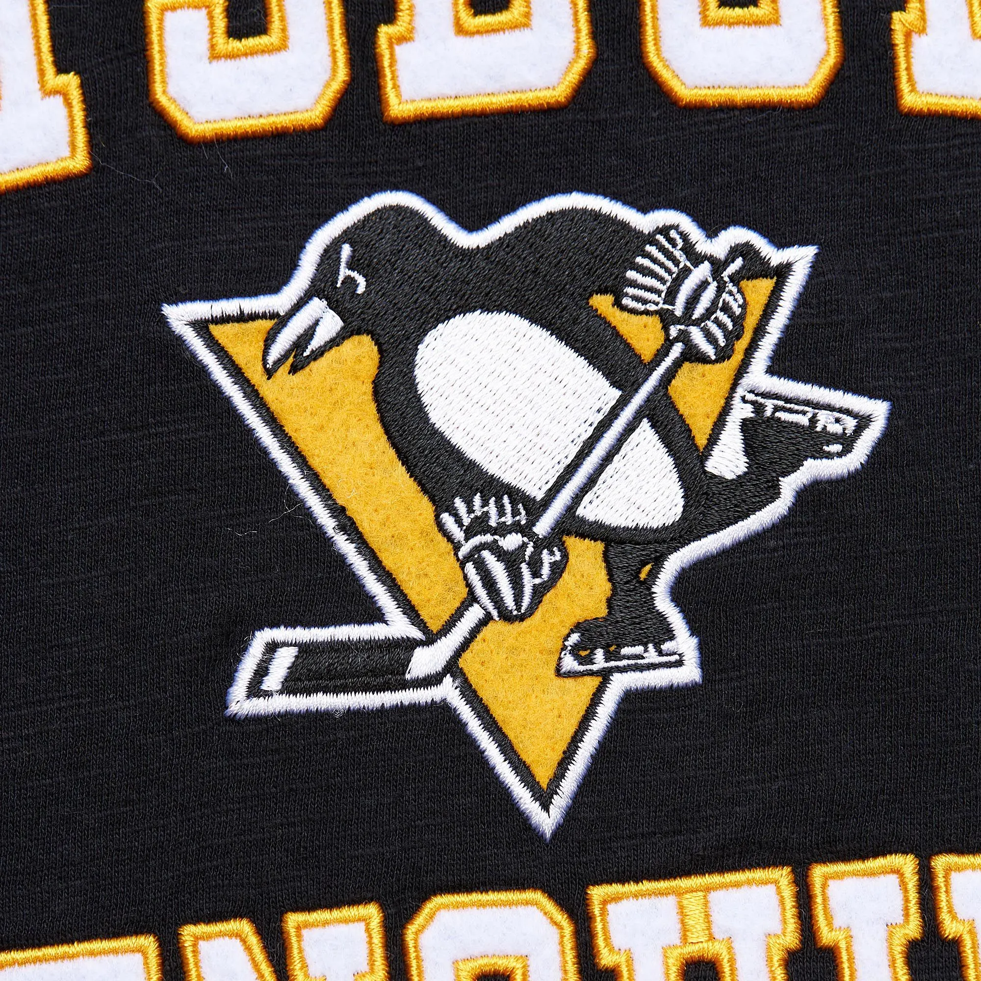 Pittsburgh Penguins NHL Mitchell & Ness Legendary Slub 2.0 T-Shirt Schwarz