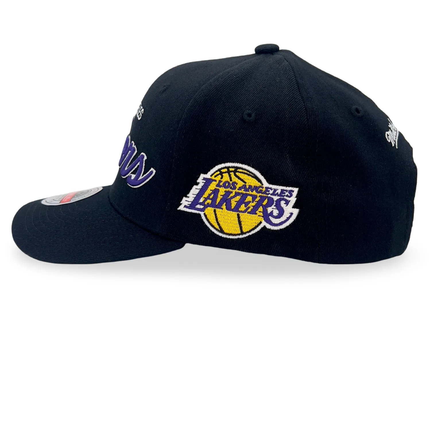 Los Angeles Lakers NBA Mitchell & Ness Team Script 2.0 Stretch Snapback Los Angeles Lakers NBA Mitchell & Ness Team Script 2.0 Stretch Snapback
