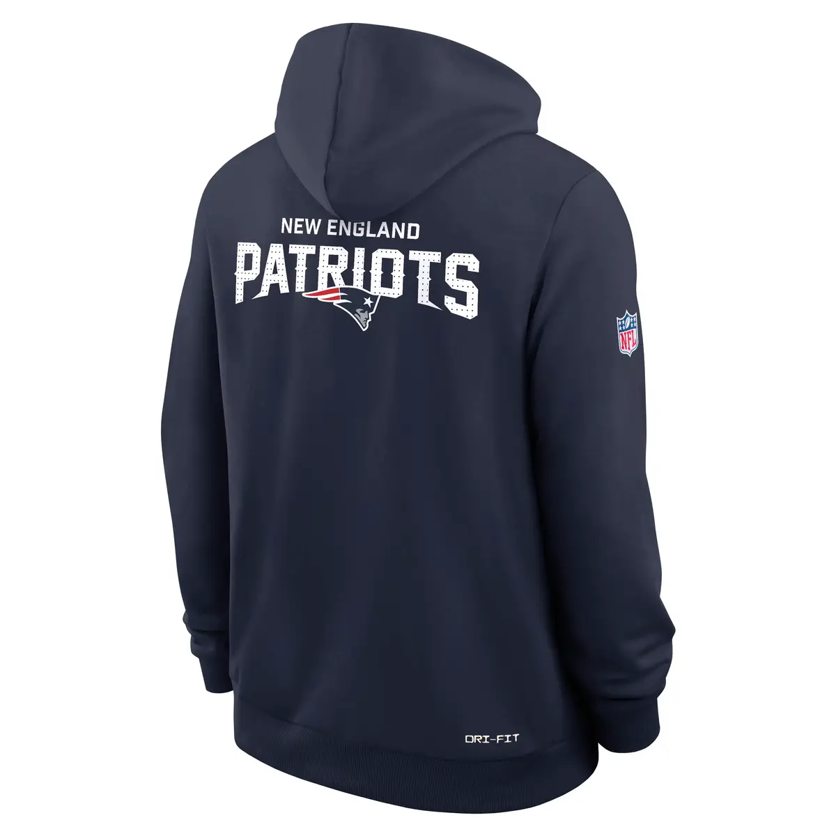 New England Patriots NFL Nike Sideline 2025 Standard Issue Hoodie