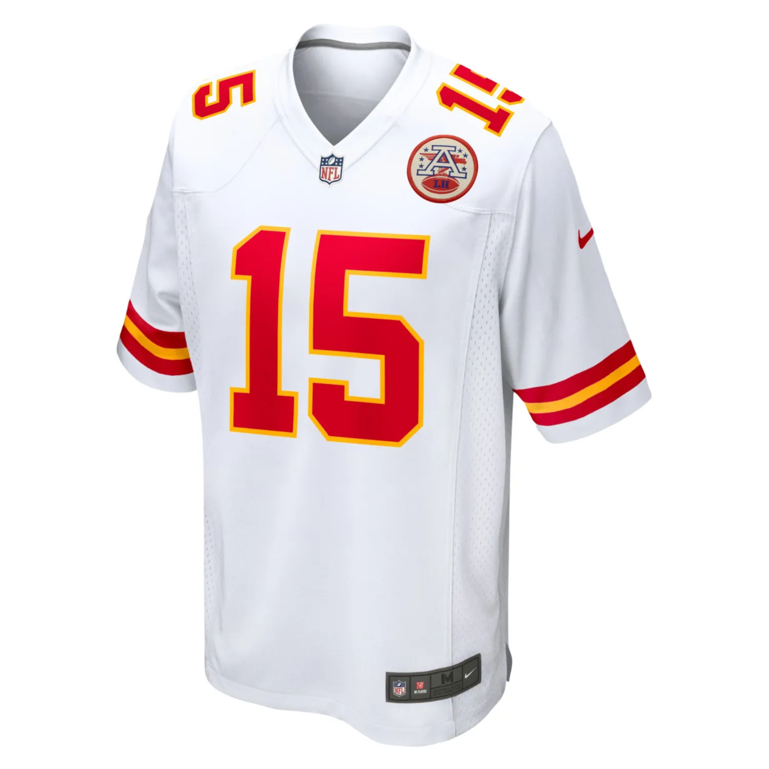 Patrick Mahomes #15 Kansas City Chiefs NFL Football Nike Game Alternate Trikot Weiß