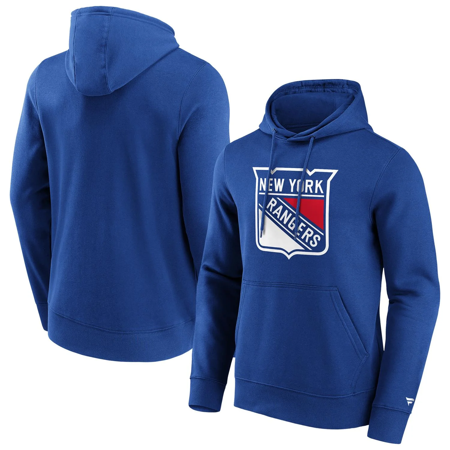 New York Rangers NHL Fanatics Primary Logo Graphic Hoodie Blau