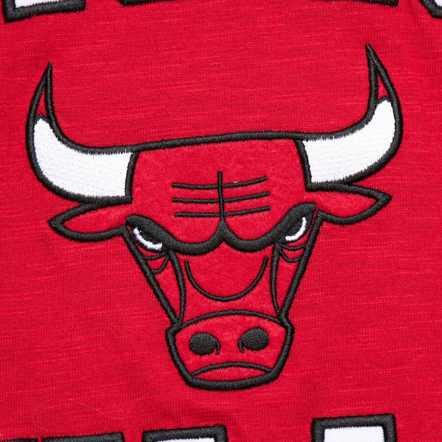 Chicago Bulls NBA Mitchell & Ness Legendary Slub 2.0 T-Shirt Rot Chicago Bulls NBA Mitchell & Ness Legendary Slub 2.0 T-Shirt Rot