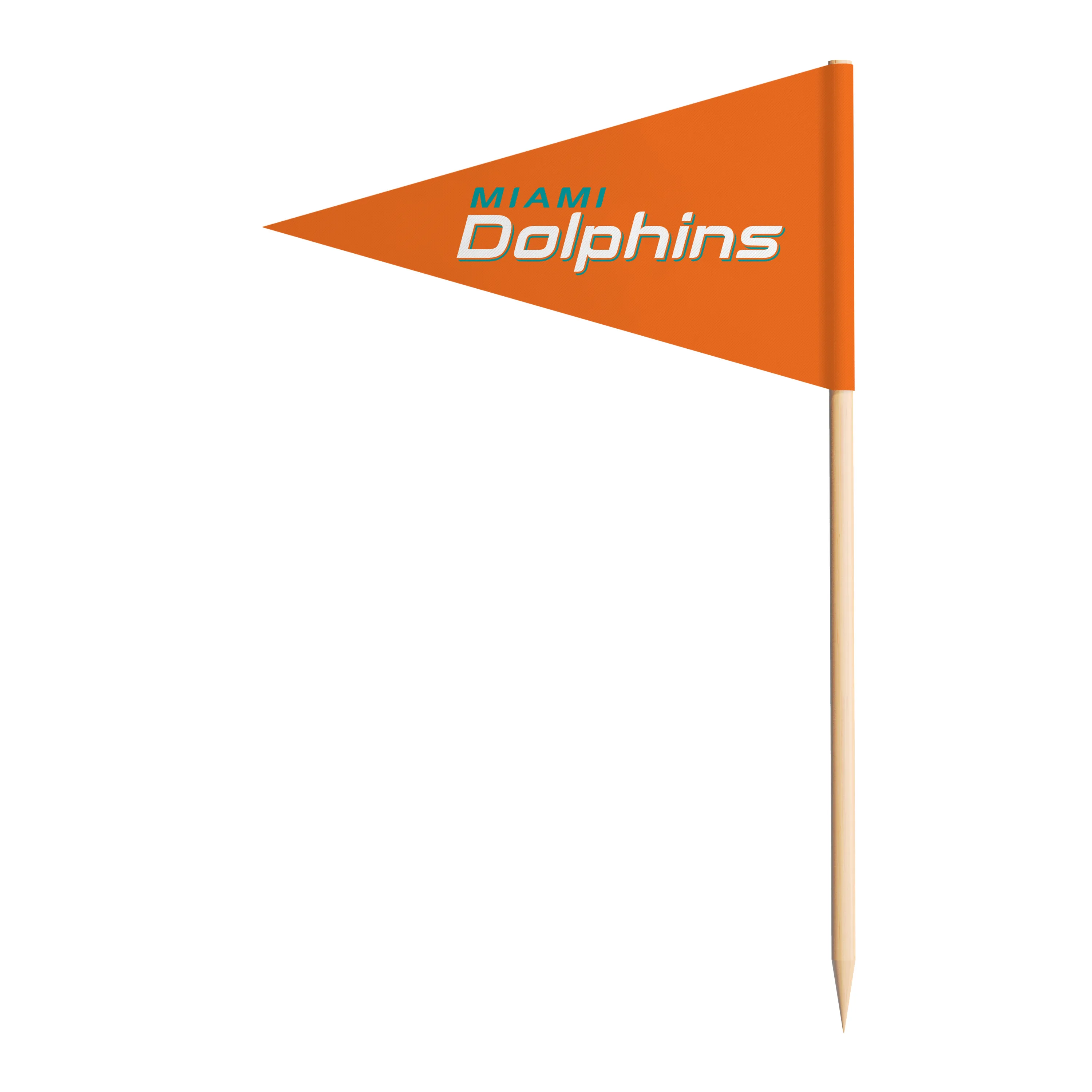 Miami Dolphins NFL Toothpick Flags (36 Stk.)