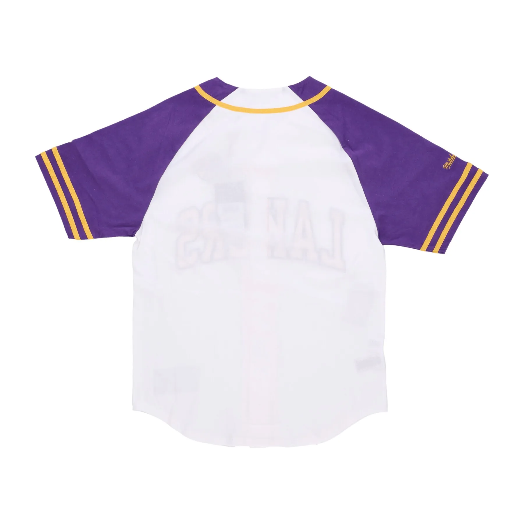 Los Angeles Lakers NBA Mitchell & Ness Practice Day Button Front Trikot Los Angeles Lakers NBA Mitchell & Ness Practice Day Button Front Trikot