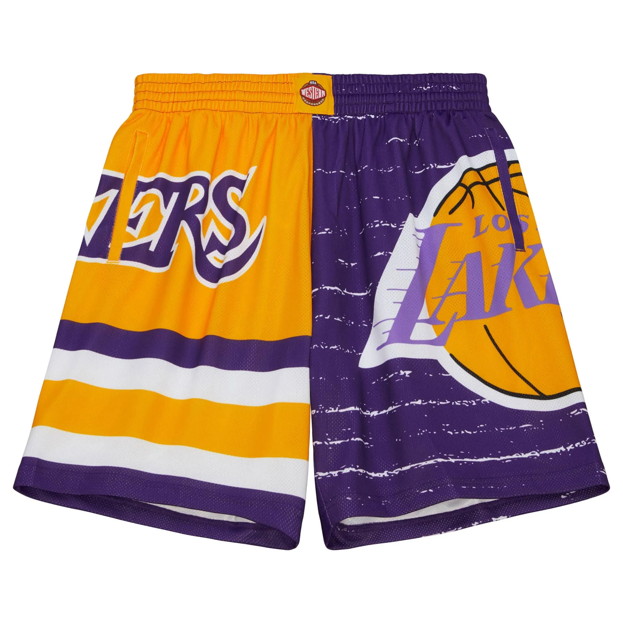 Los Angeles Lakers NBA Mitchell & Ness Jumbotron 3.0 Shorts Los Angeles Lakers NBA Mitchell & Ness Jumbotron 3.0 Shorts