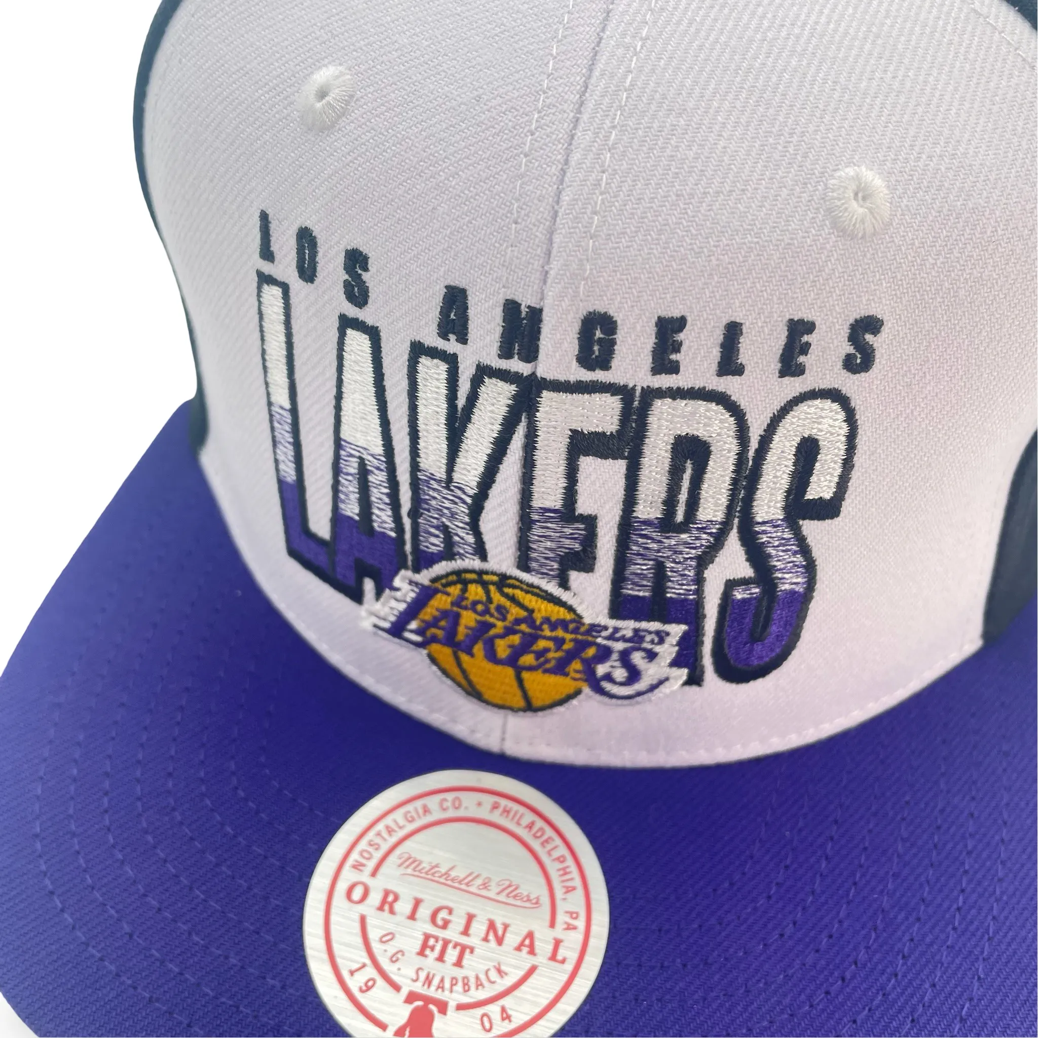 Los Angeles Lakers NBA Mitchell & Ness Billboard 2 Snapback Los Angeles Lakers NBA Mitchell & Ness Billboard 2 Snapback